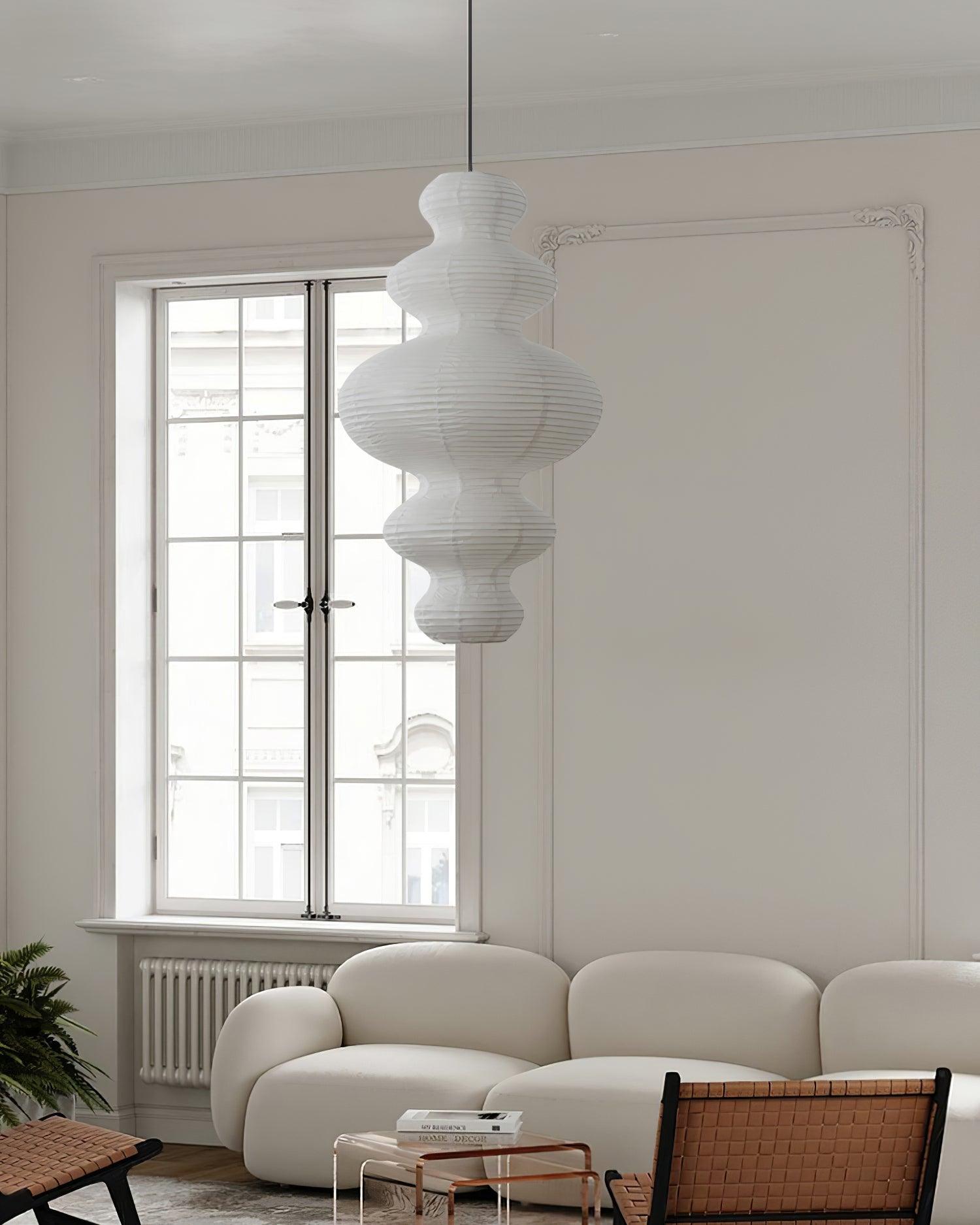 Akari Suspension Minimaliste en Bambou