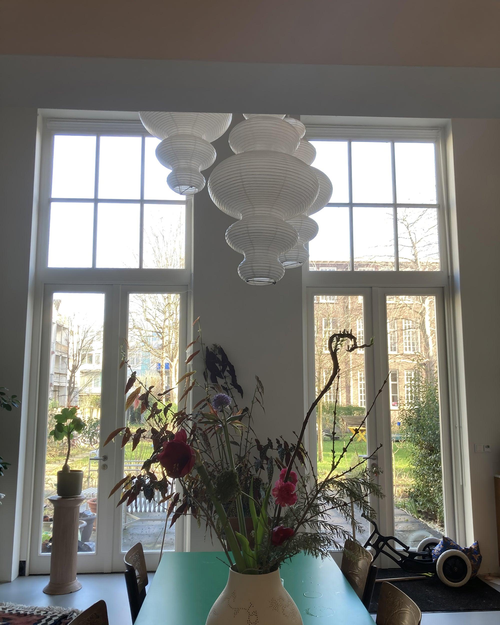 Akari Suspension Minimaliste en Bambou
