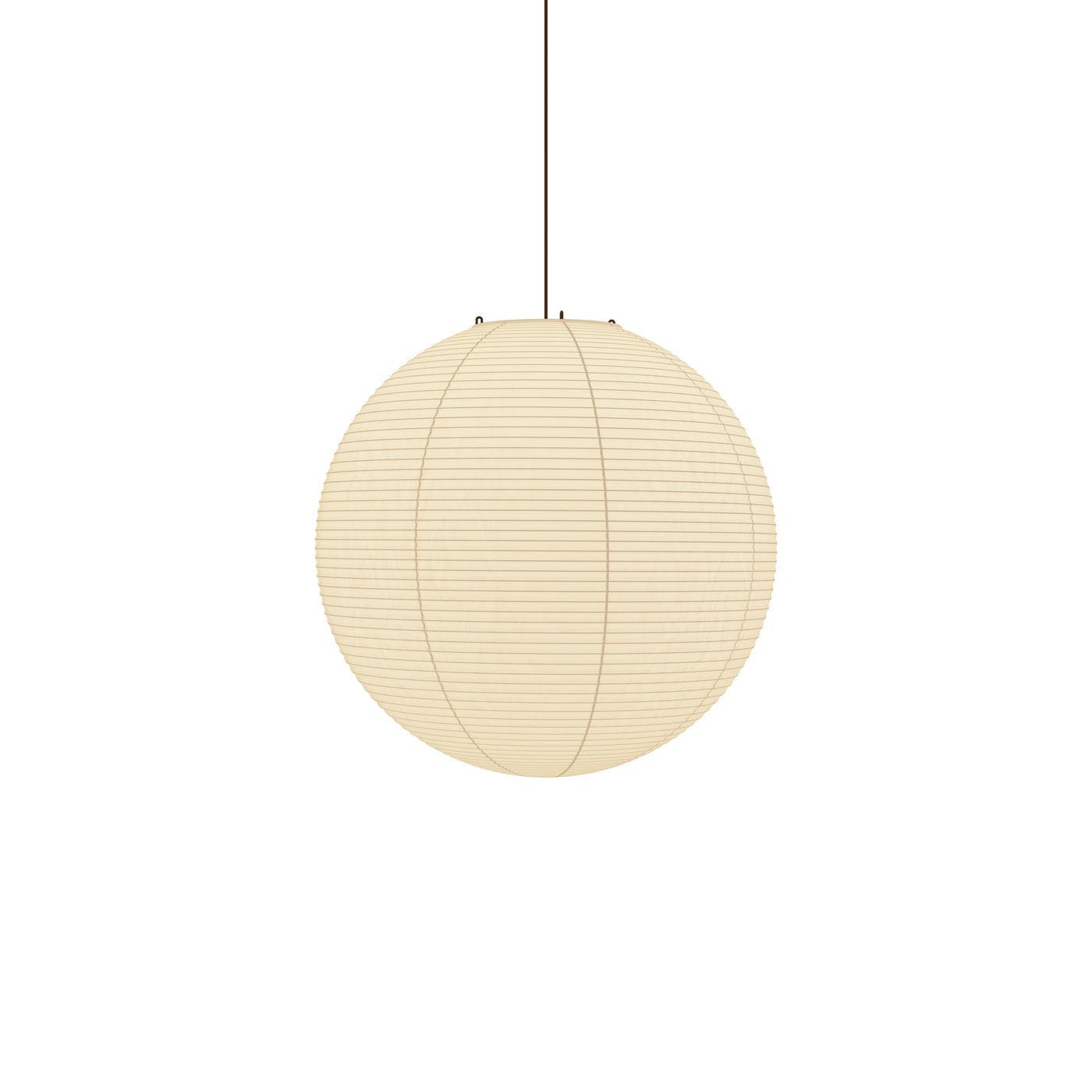 Solara Suspension Bambou Papier Washi Ronde