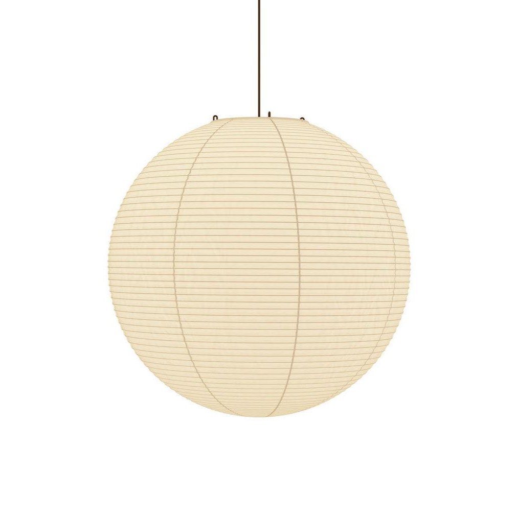 Solara Suspension Bambou Papier Washi Ronde