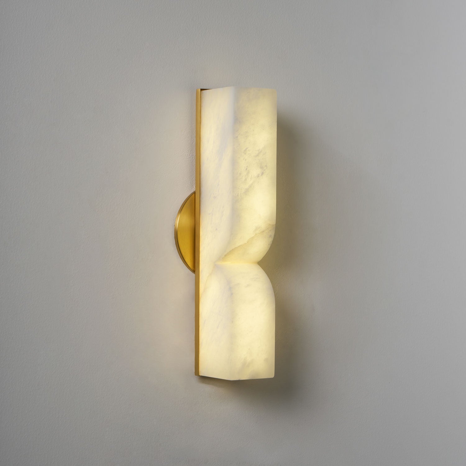 Lunaris Lampe Murale Rectangulaire en Albâtre