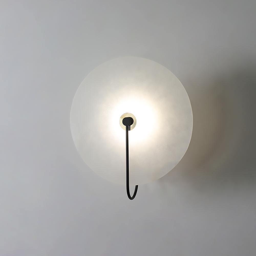 Elaris Applique Murale Globe en Albâtre