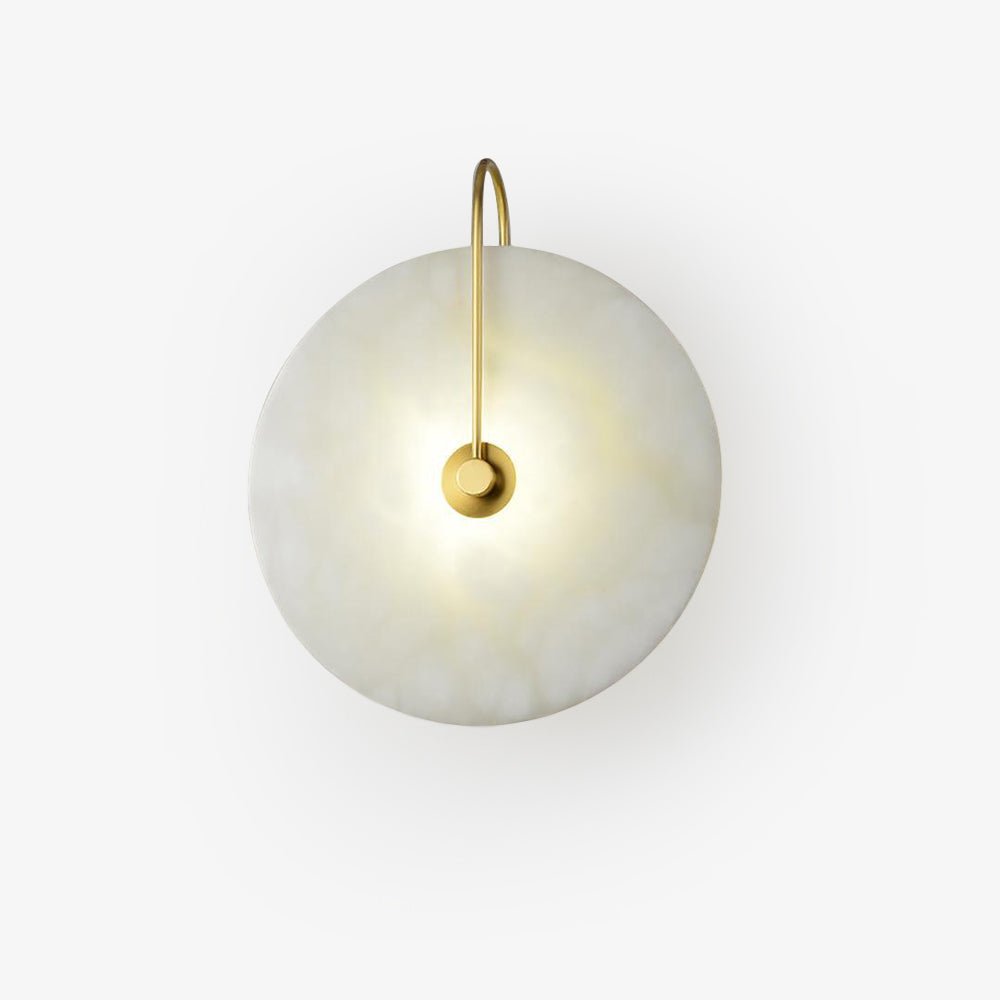Elaris Applique Murale Globe en Albâtre