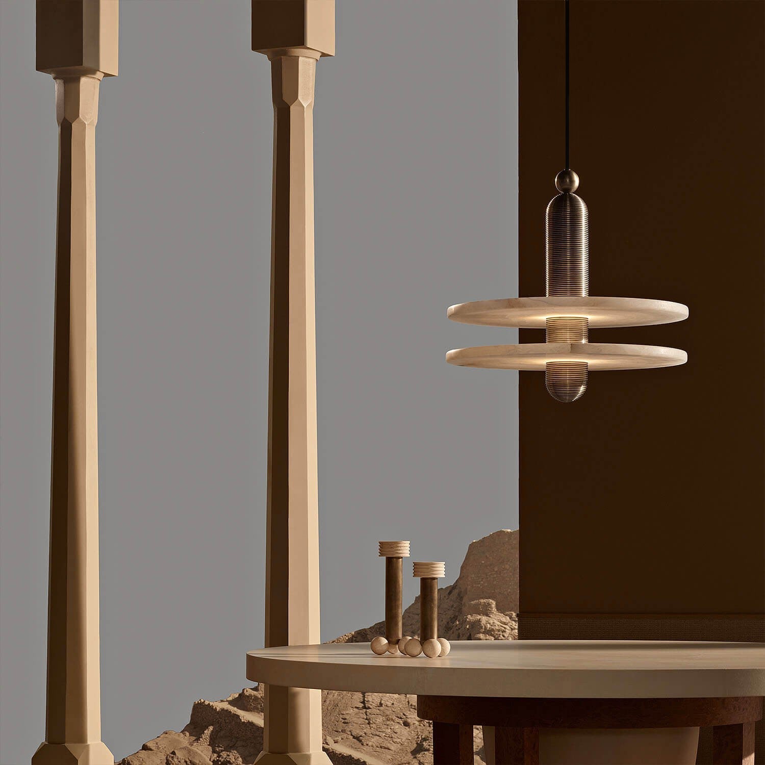Ildvuvye Suspension Métal Comète Créativité Individuelle