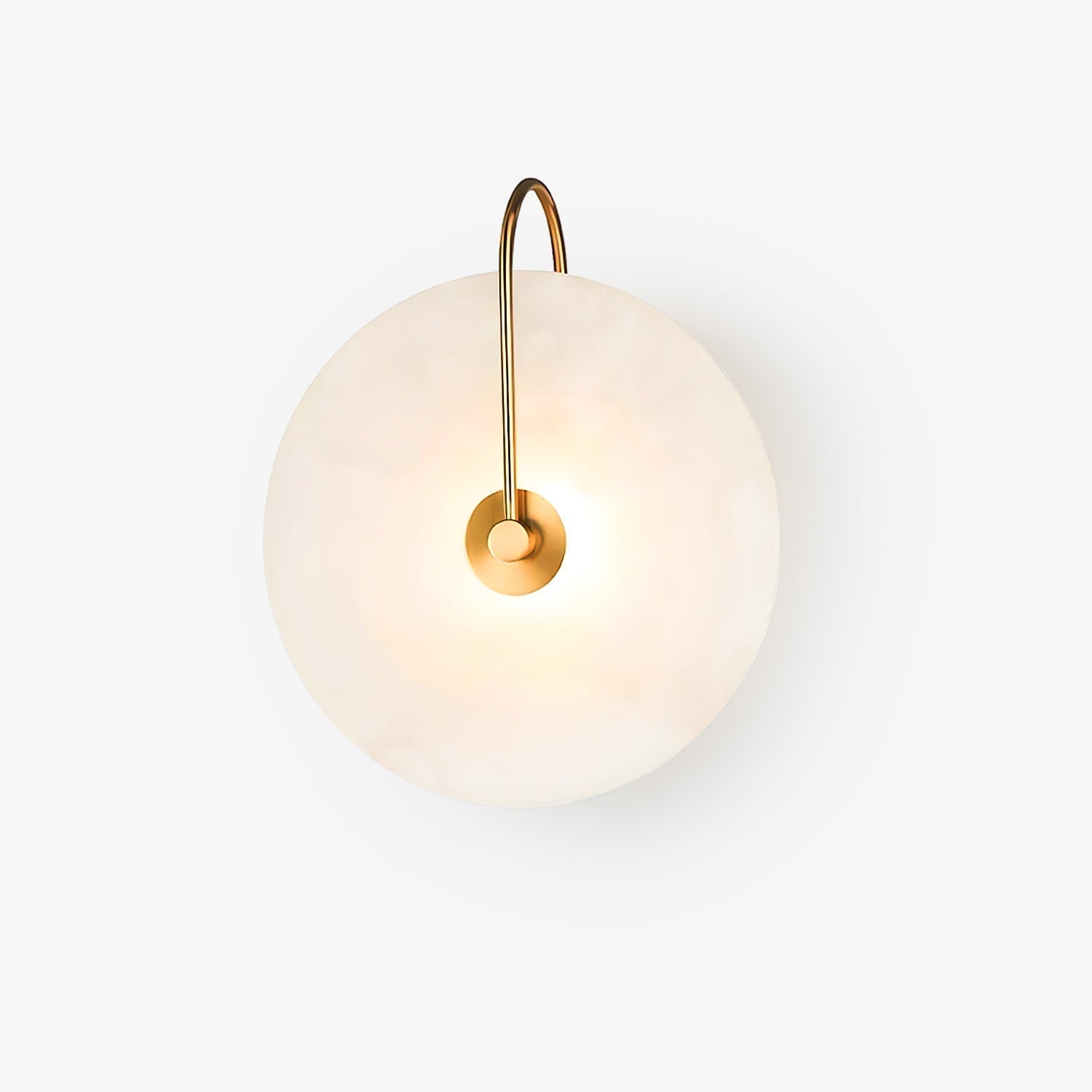 Elaris Applique Murale Globe en Albâtre