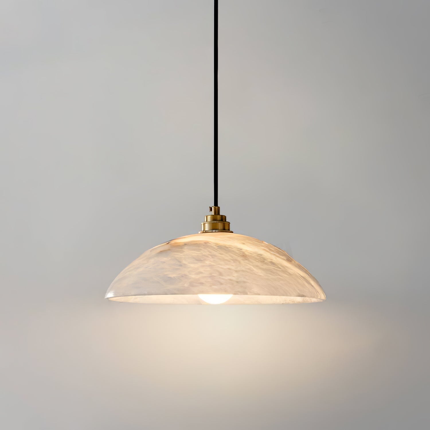 Nerea Suspension Lampe en Albâtre Minimaliste
