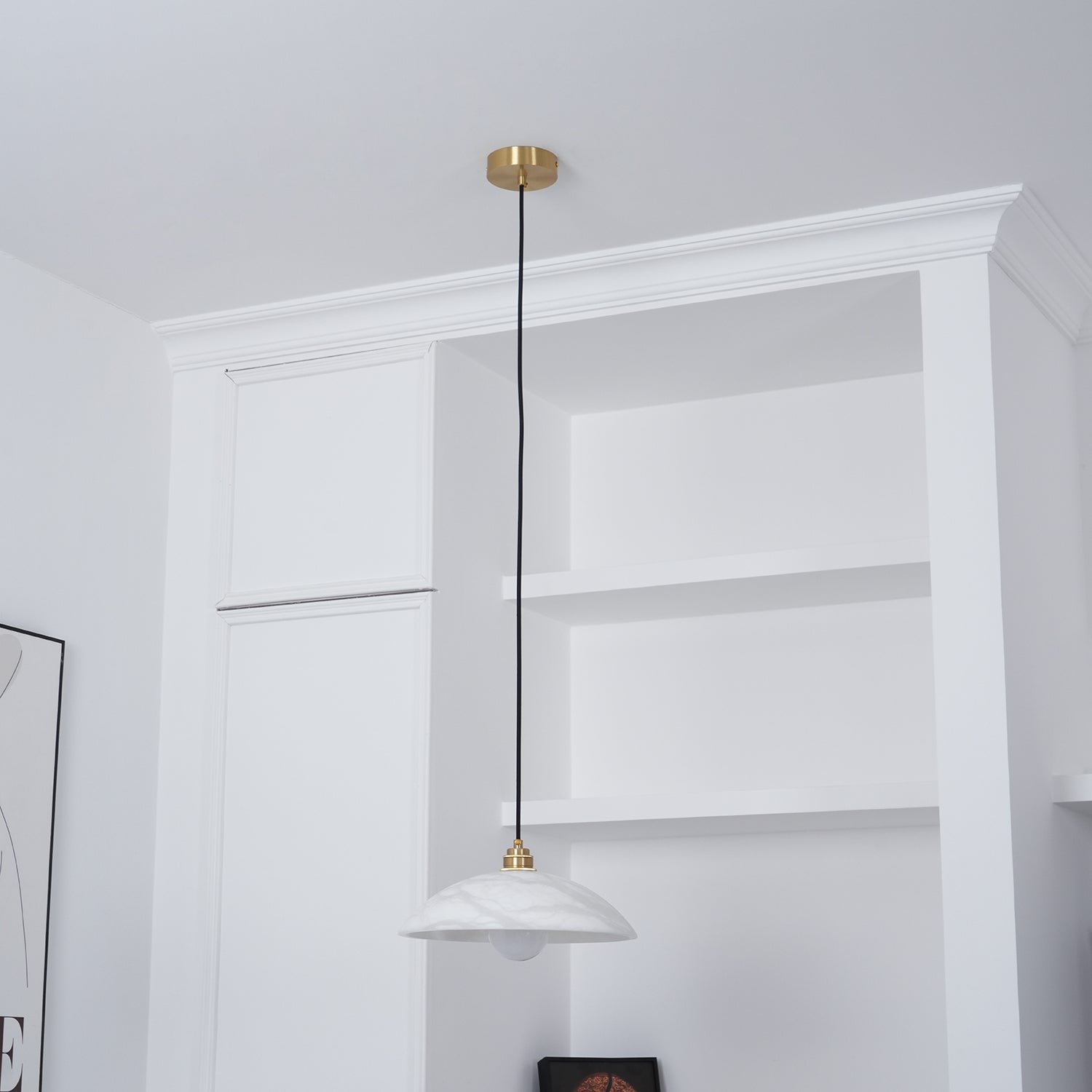 Ljomuvyd Suspension Métal Dôme Créativité Salon