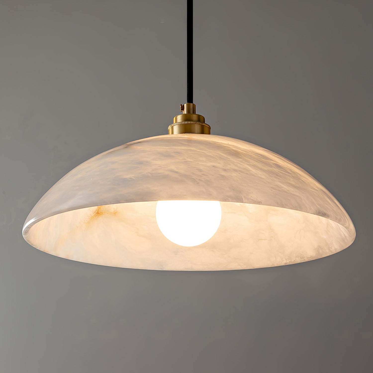 Nerea Suspension Lampe en Albâtre Minimaliste