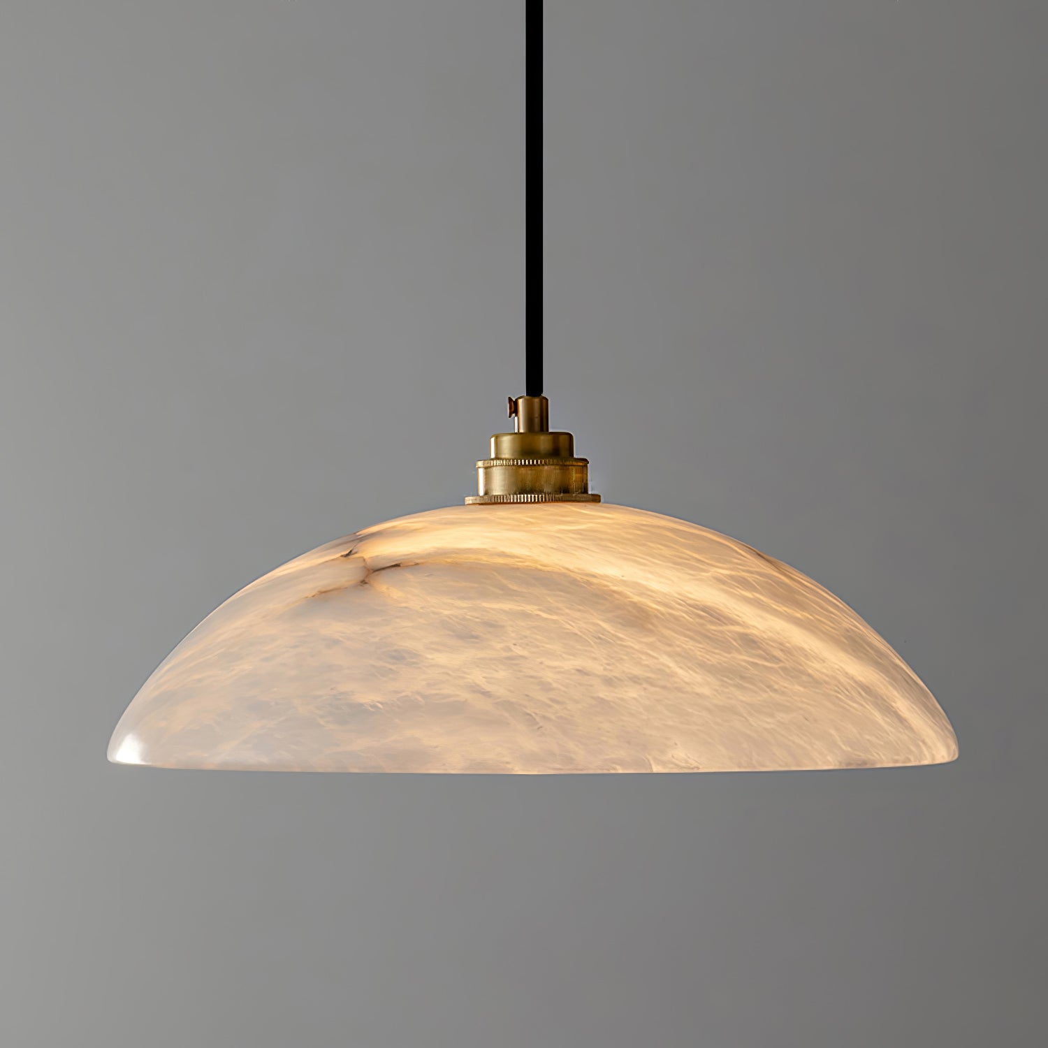 Nerea Suspension Lampe en Albâtre Minimaliste