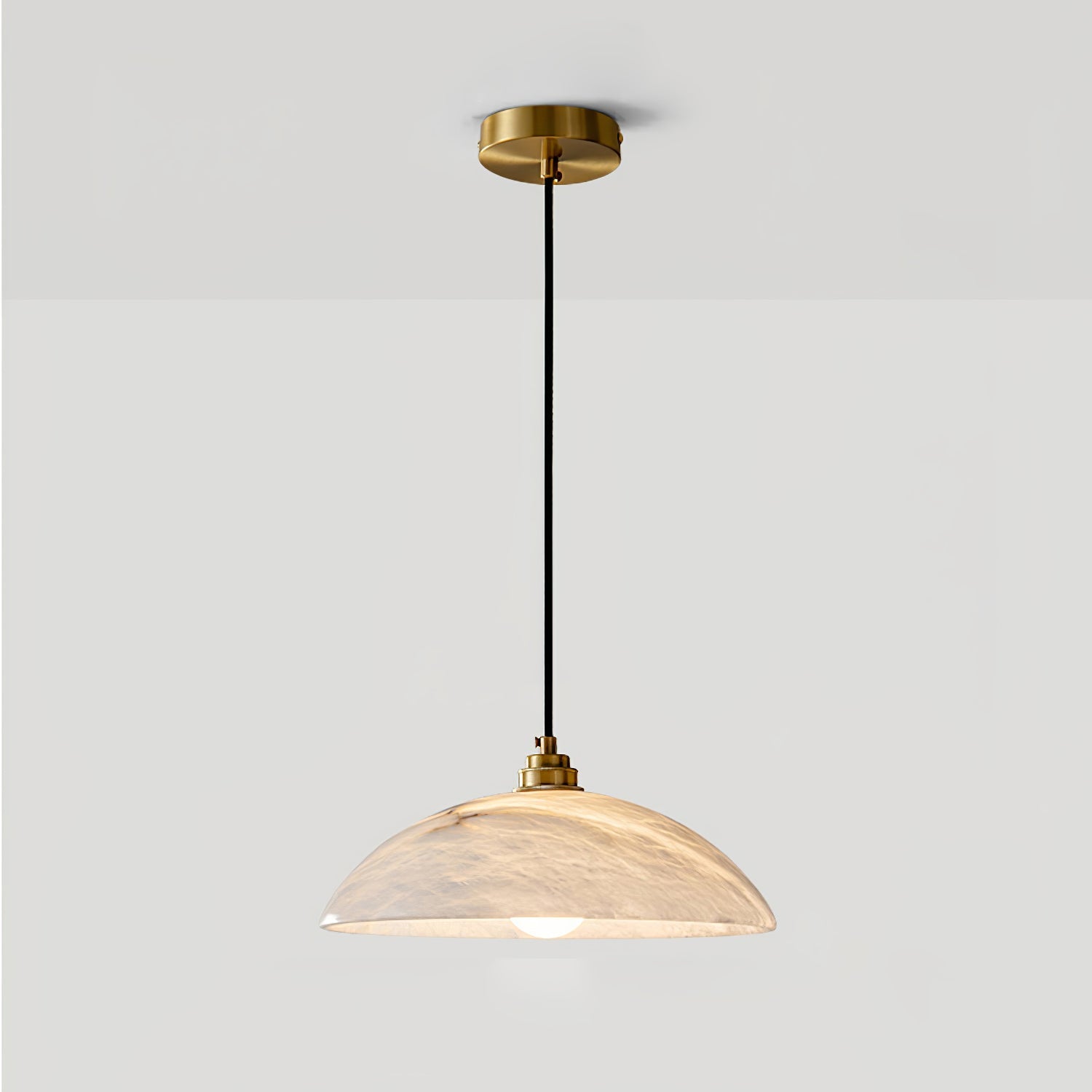 Nerea Suspension Lampe en Albâtre Minimaliste