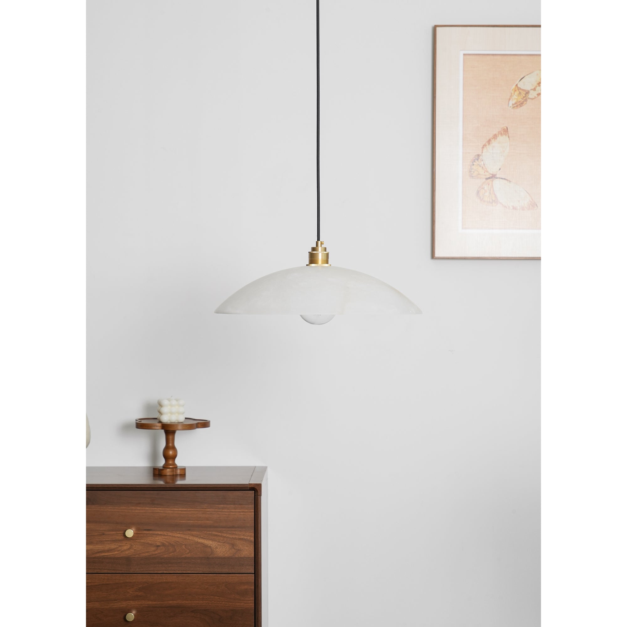 Orcariel Suspension Moderne en Albâtre