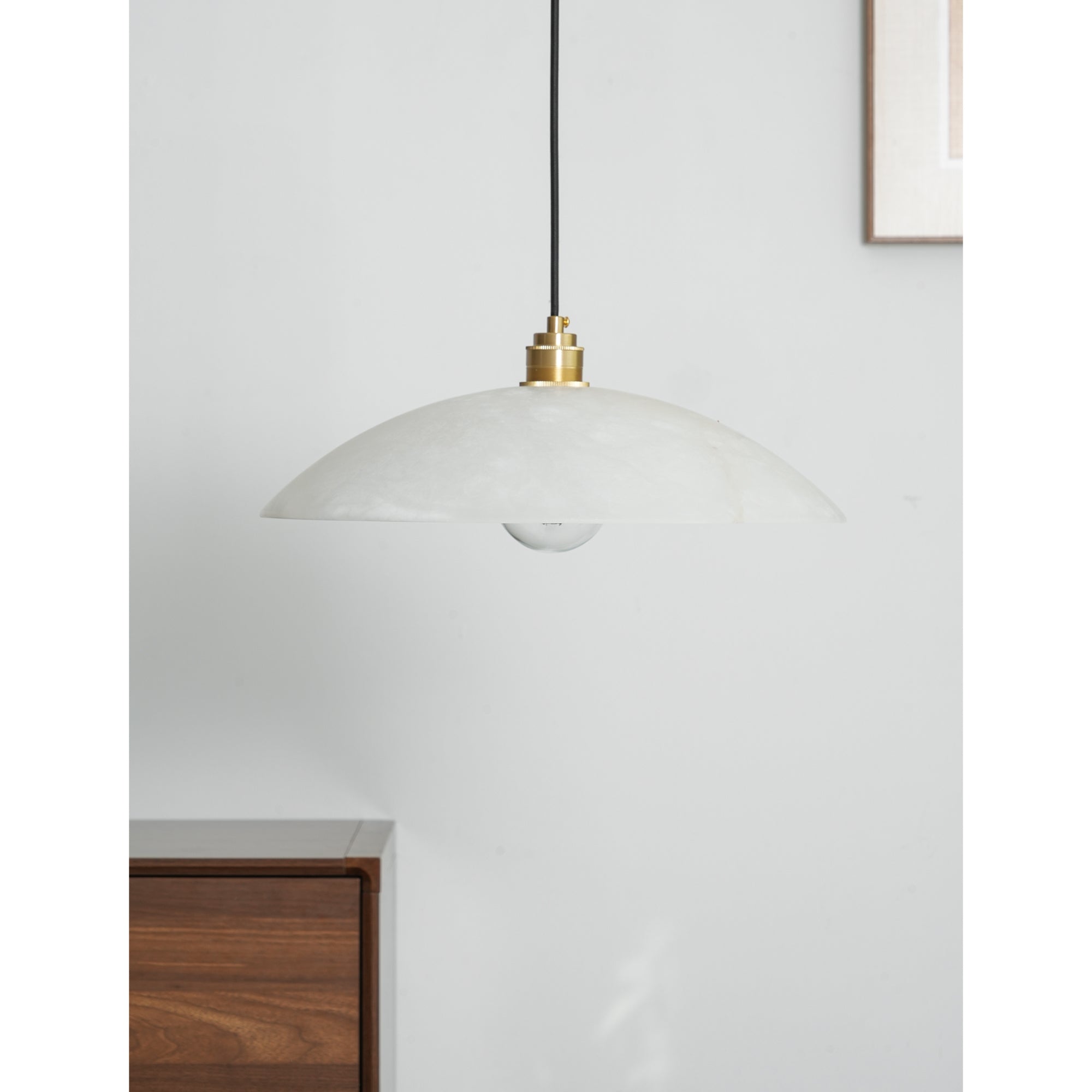 Orcariel Suspension Moderne en Albâtre