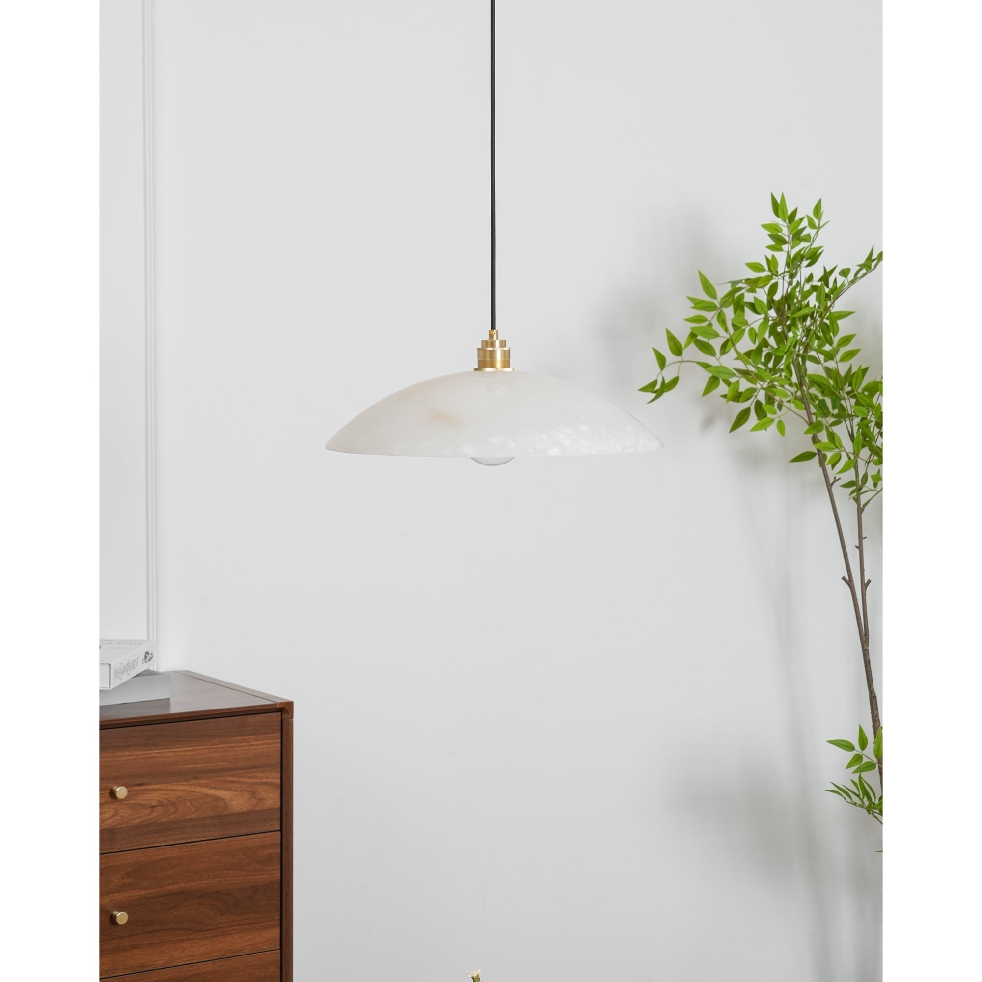 Orcariel Suspension Moderne en Albâtre