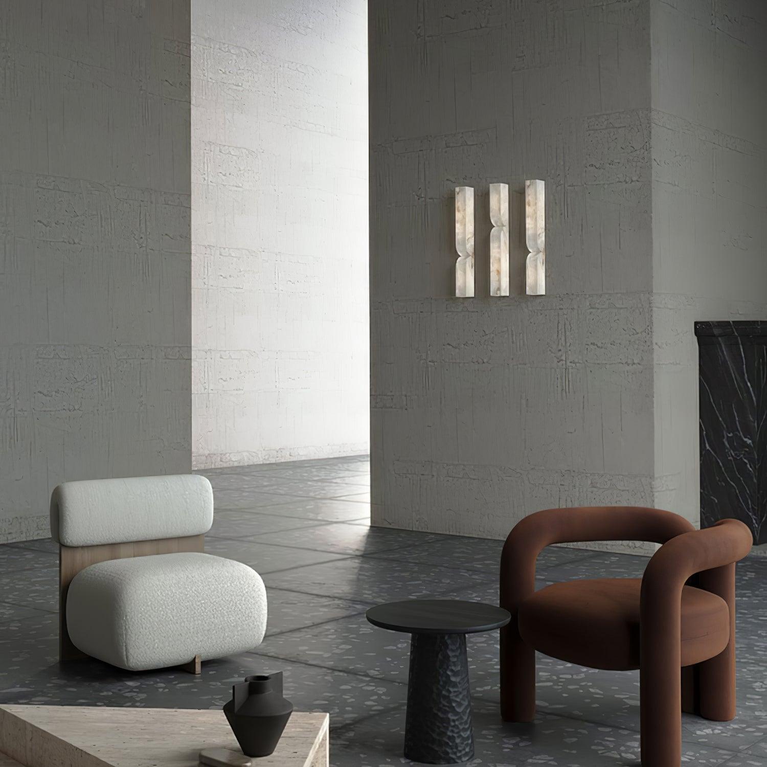 Imiraris Minimalist Alabaster Wall Light