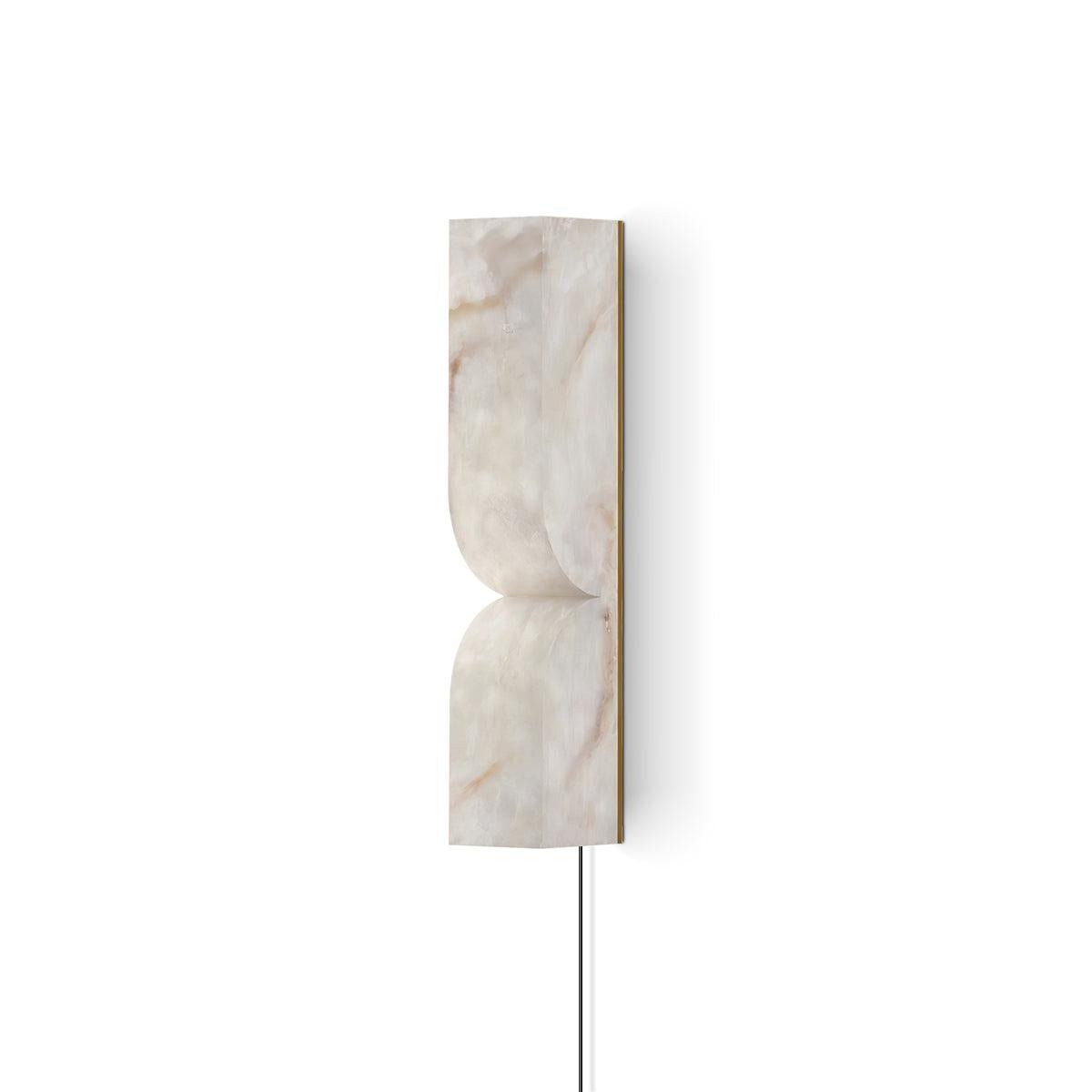 Imiraris Minimalist Alabaster Wall Light