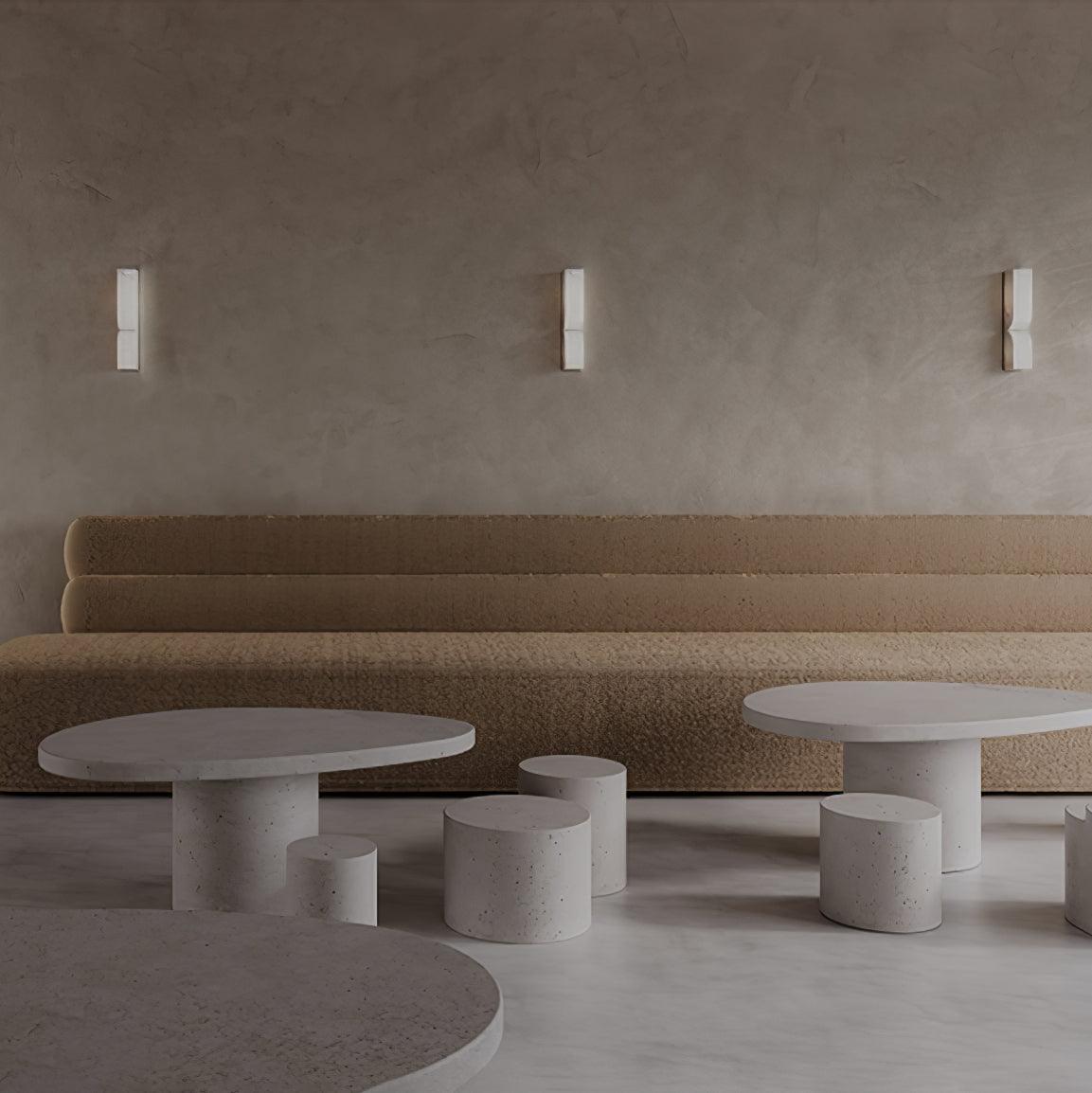 Imiraris Minimalist Alabaster Wall Light