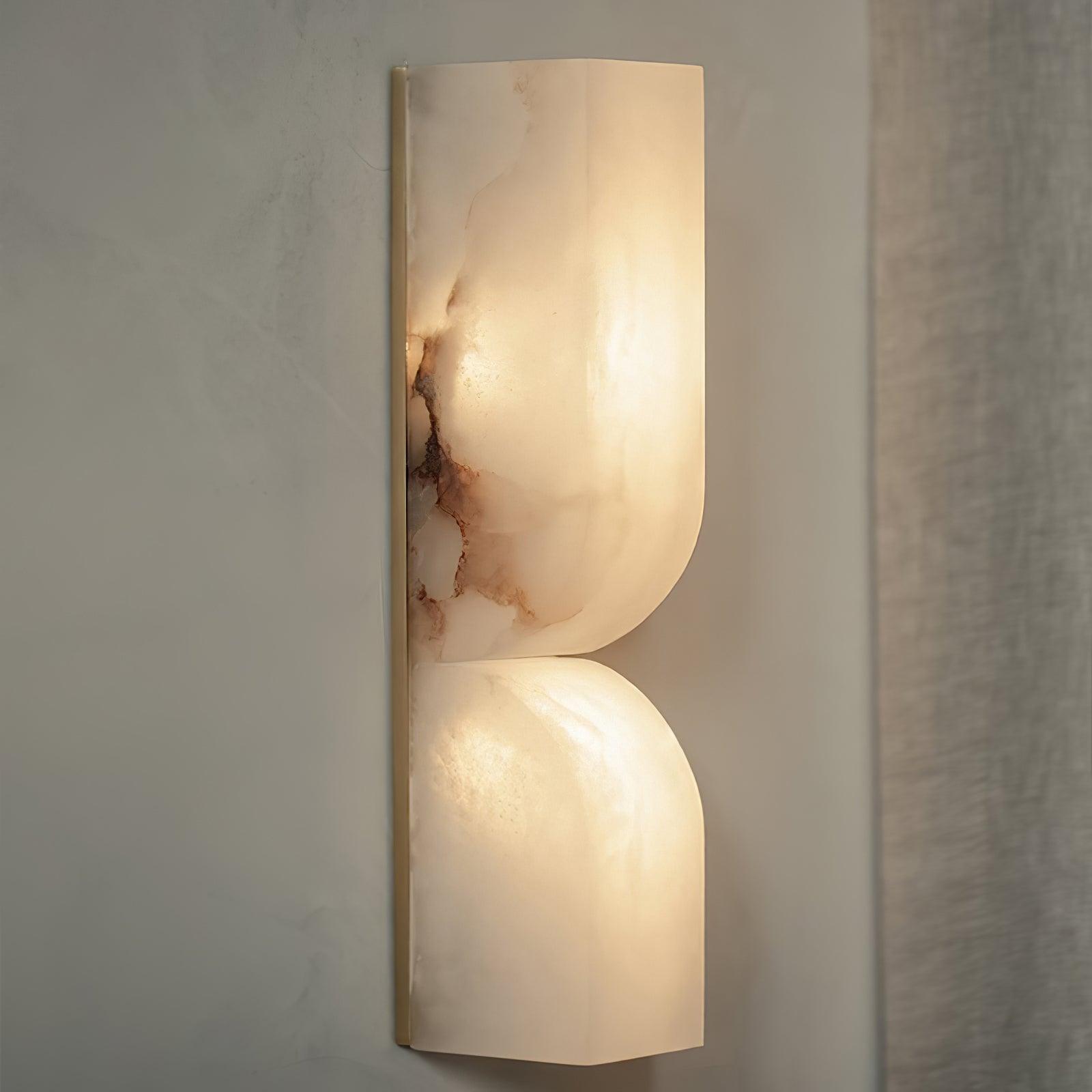 Imiraris Minimalist Alabaster Wall Light