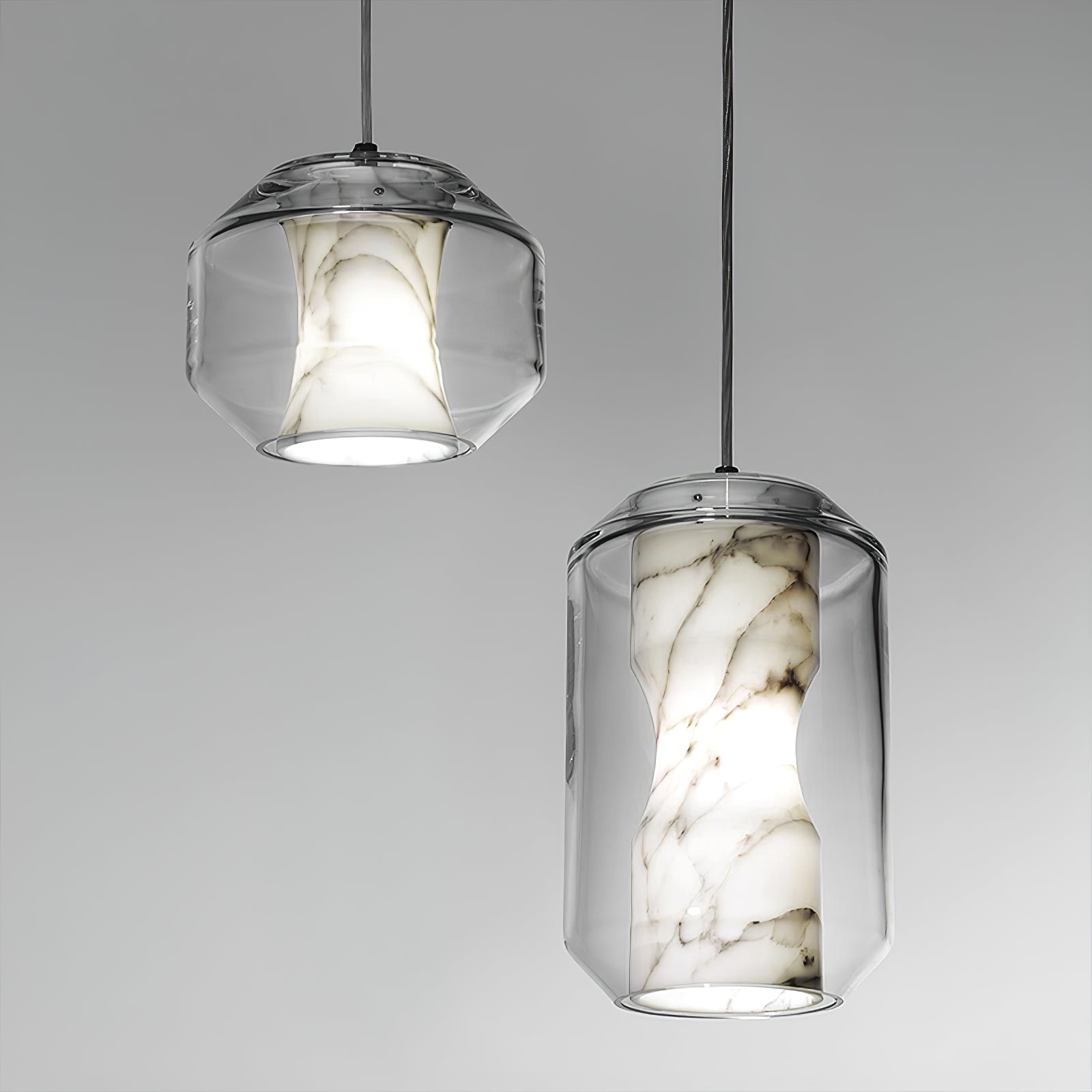 Elaris Suspension Moderne en Albâtre
