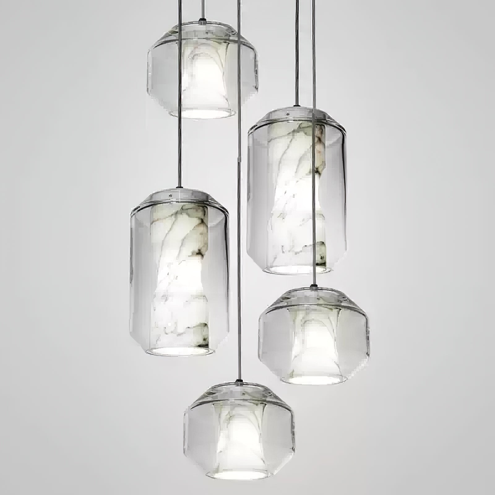 Elaris Suspension Moderne en Albâtre