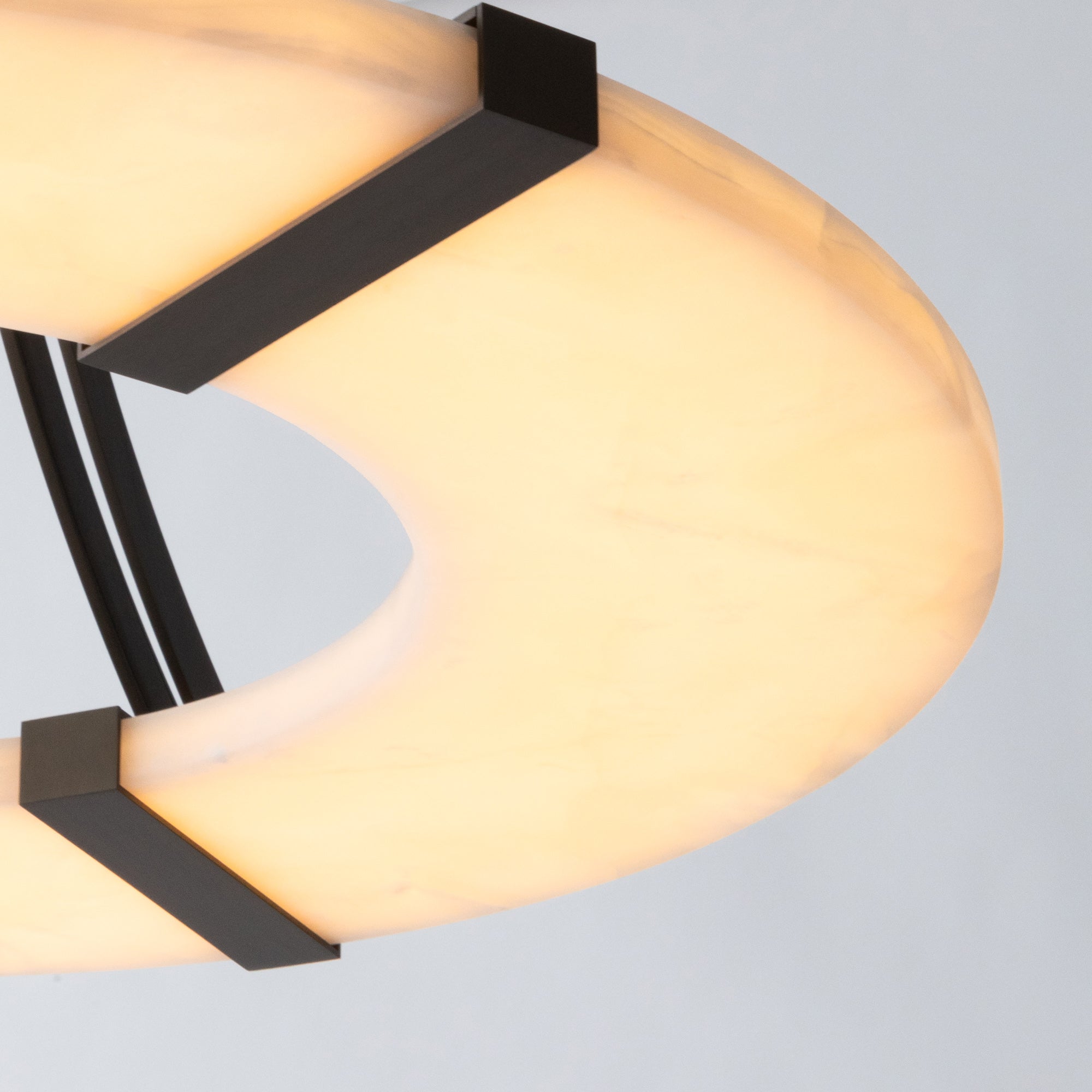 Althea Albâtre Anneau Pendentif Lumière Lustre