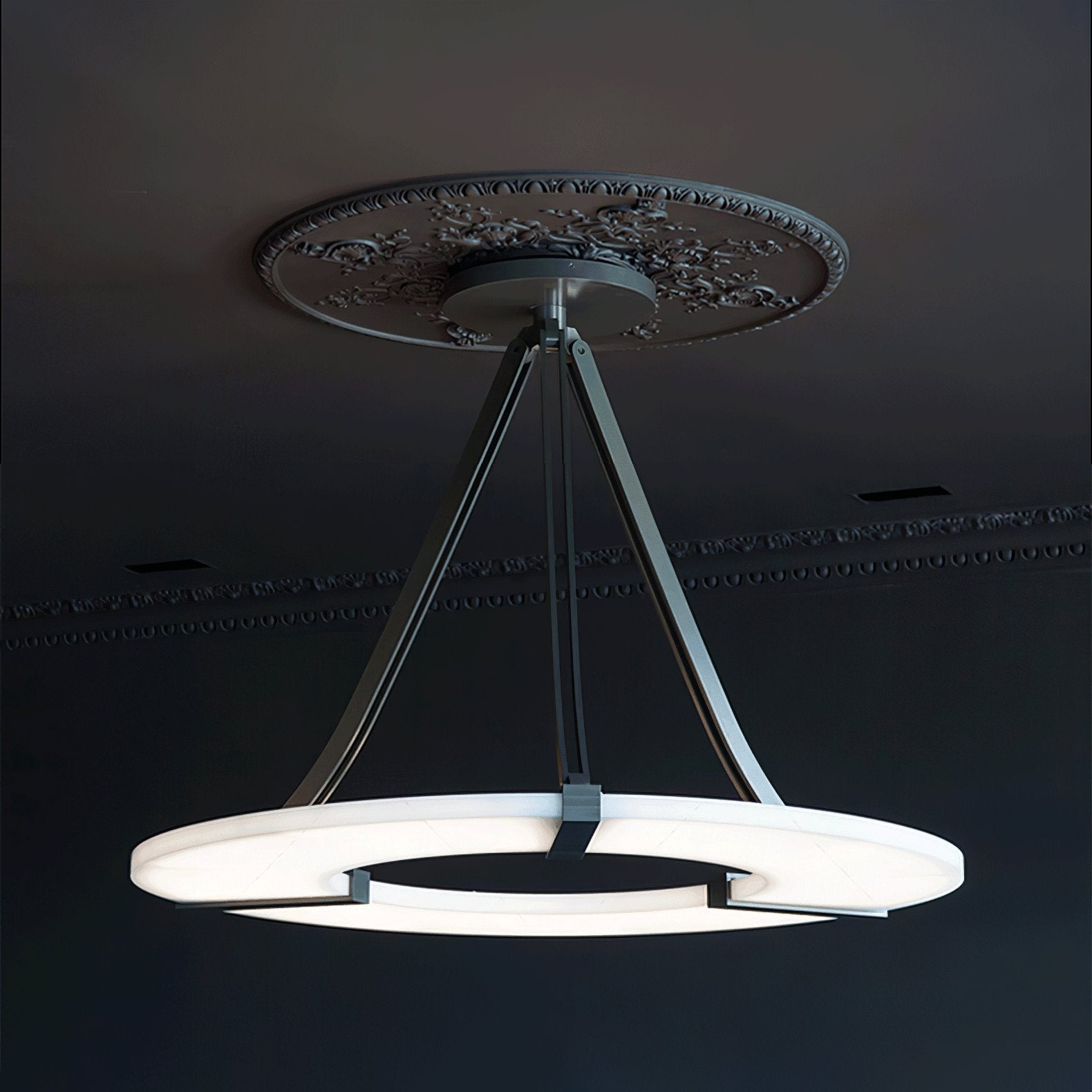Althea Albâtre Anneau Pendentif Lumière Lustre