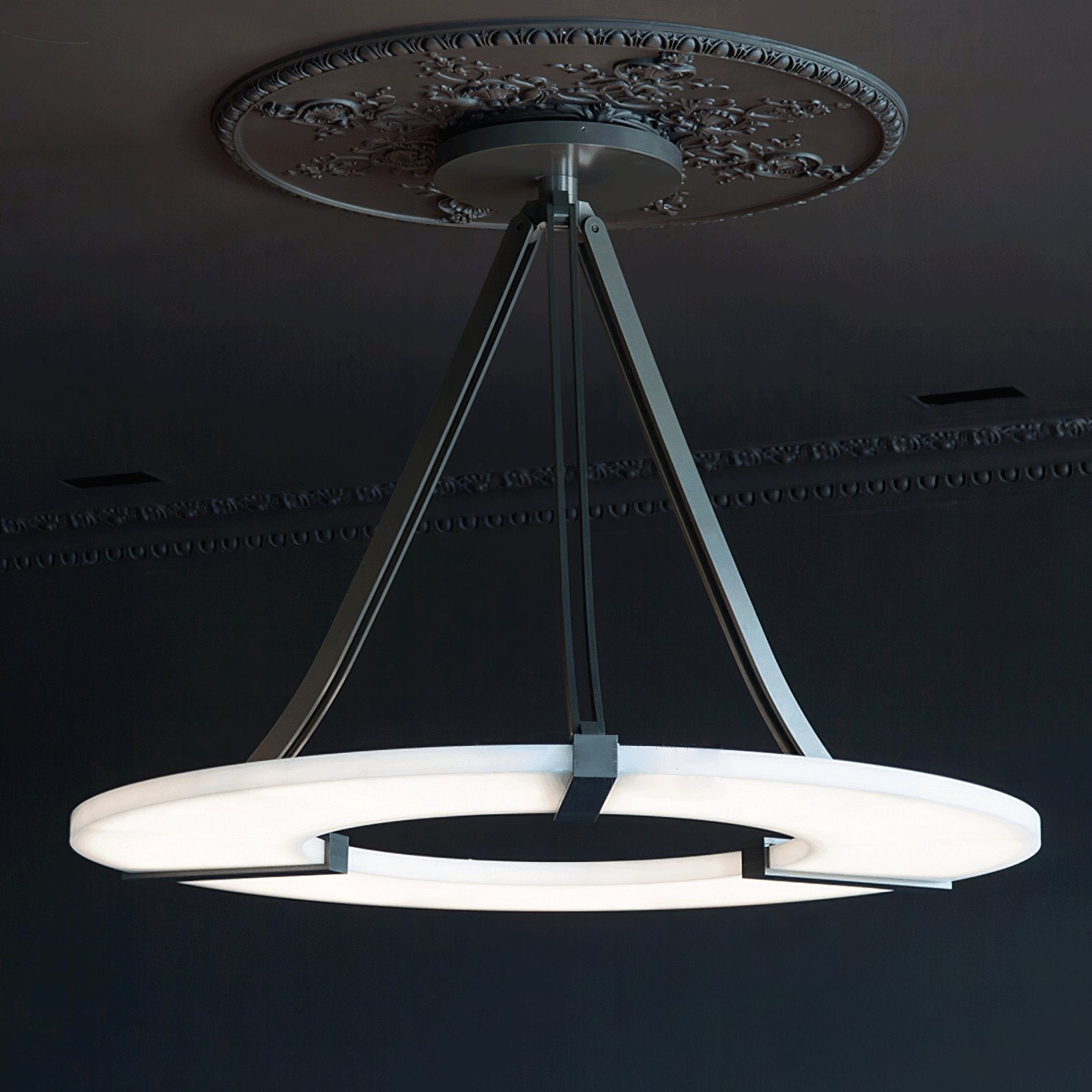 Althea Albâtre Anneau Pendentif Lumière Lustre