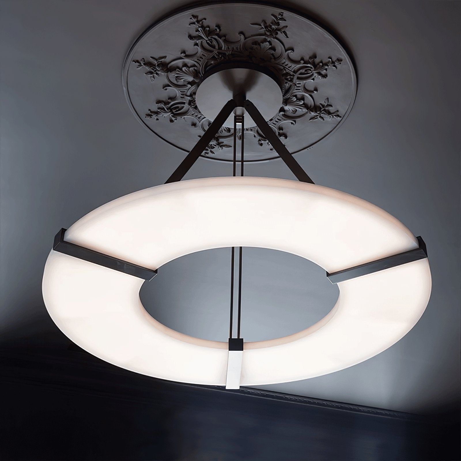 Althea Albâtre Anneau Pendentif Lumière Lustre