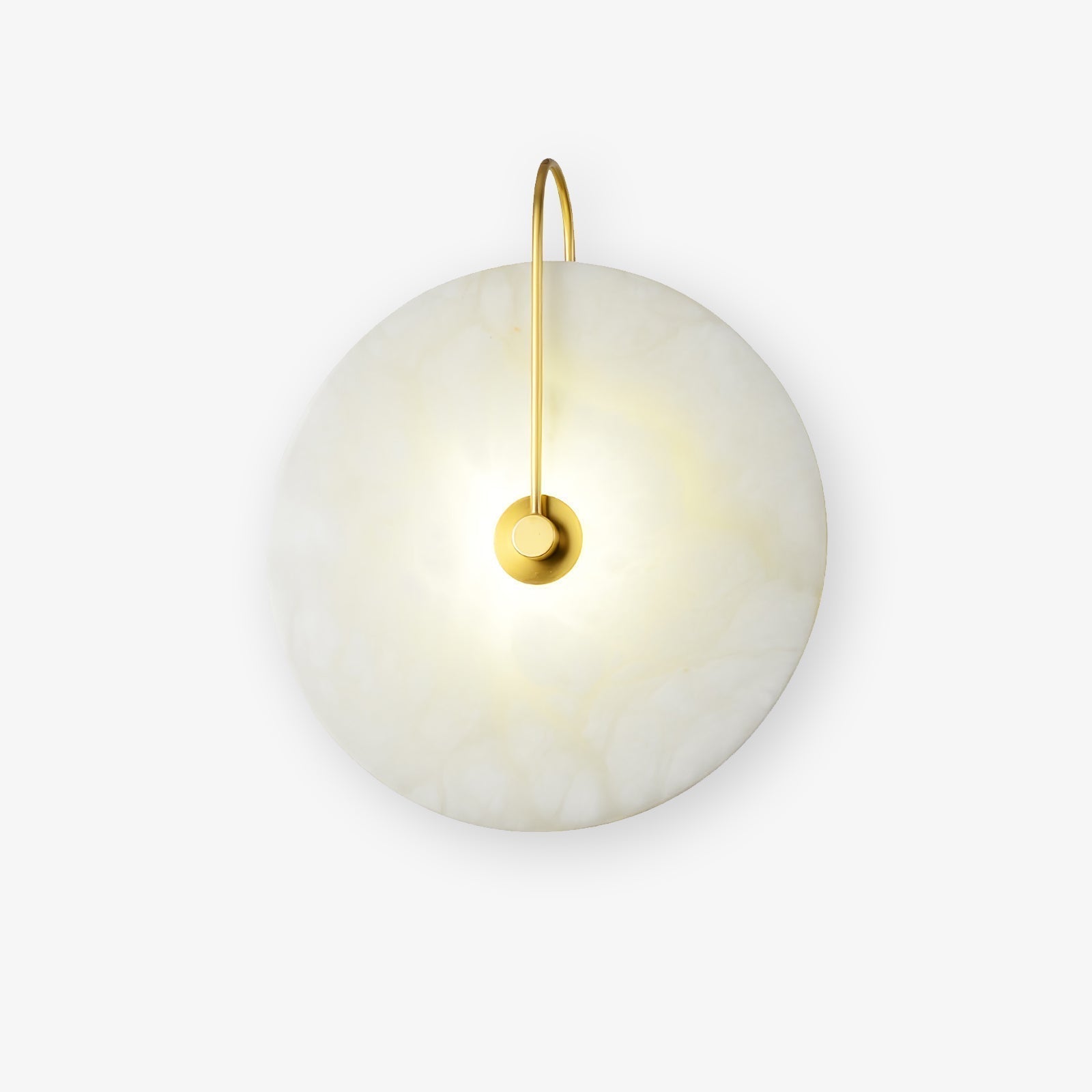 Elaris Applique Murale Globe en Albâtre