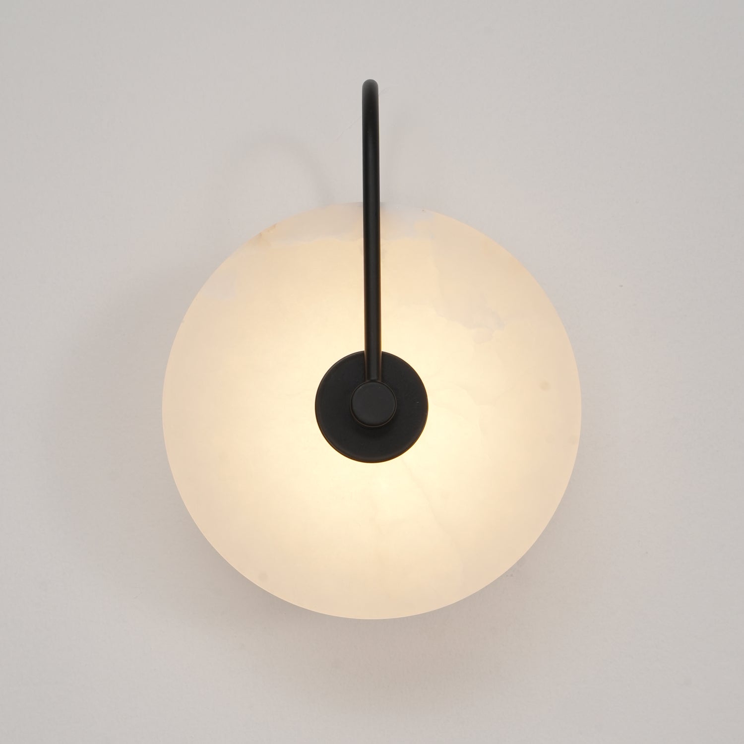 Elaris Applique Murale Globe en Albâtre