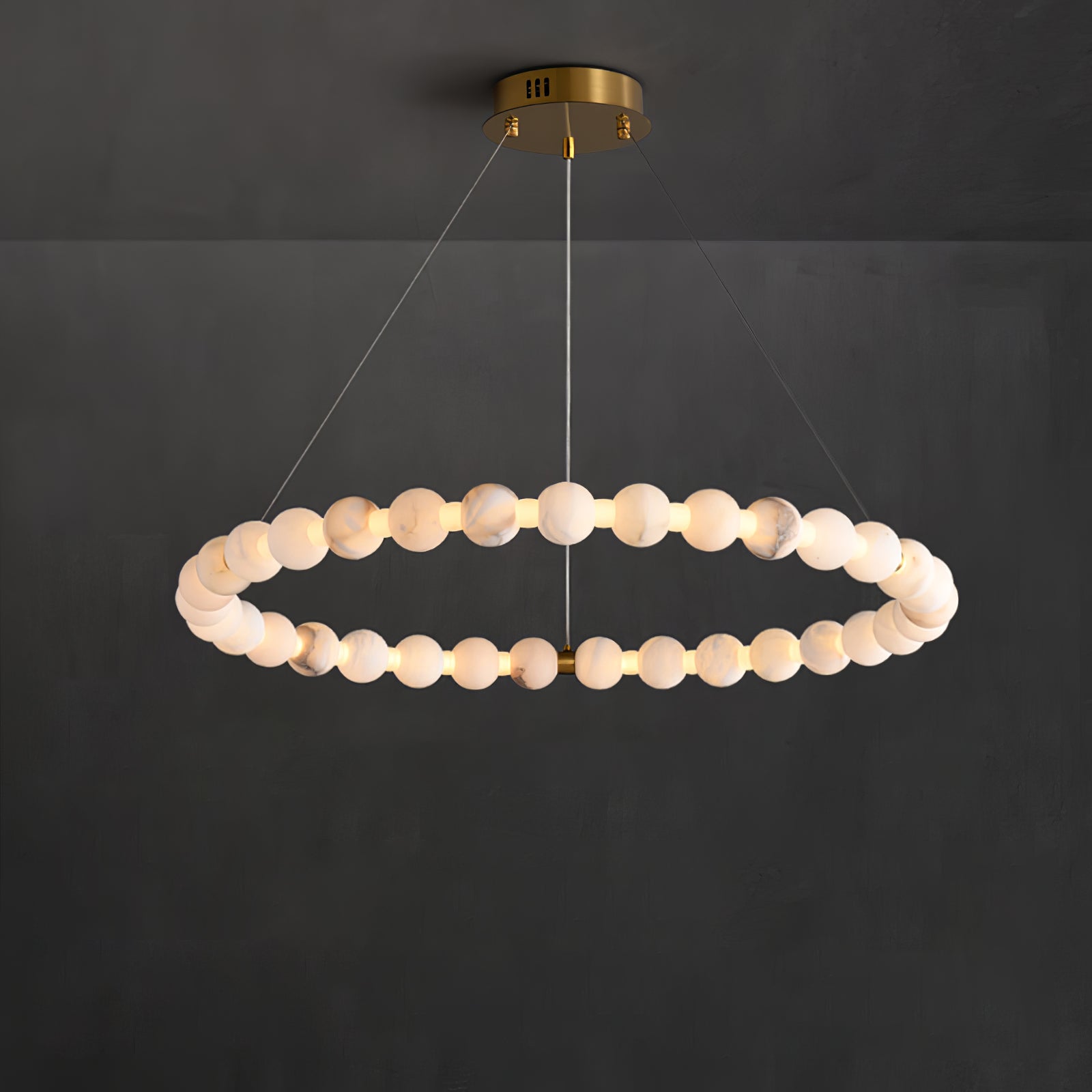 Orion Suspension Moderne en Albâtre