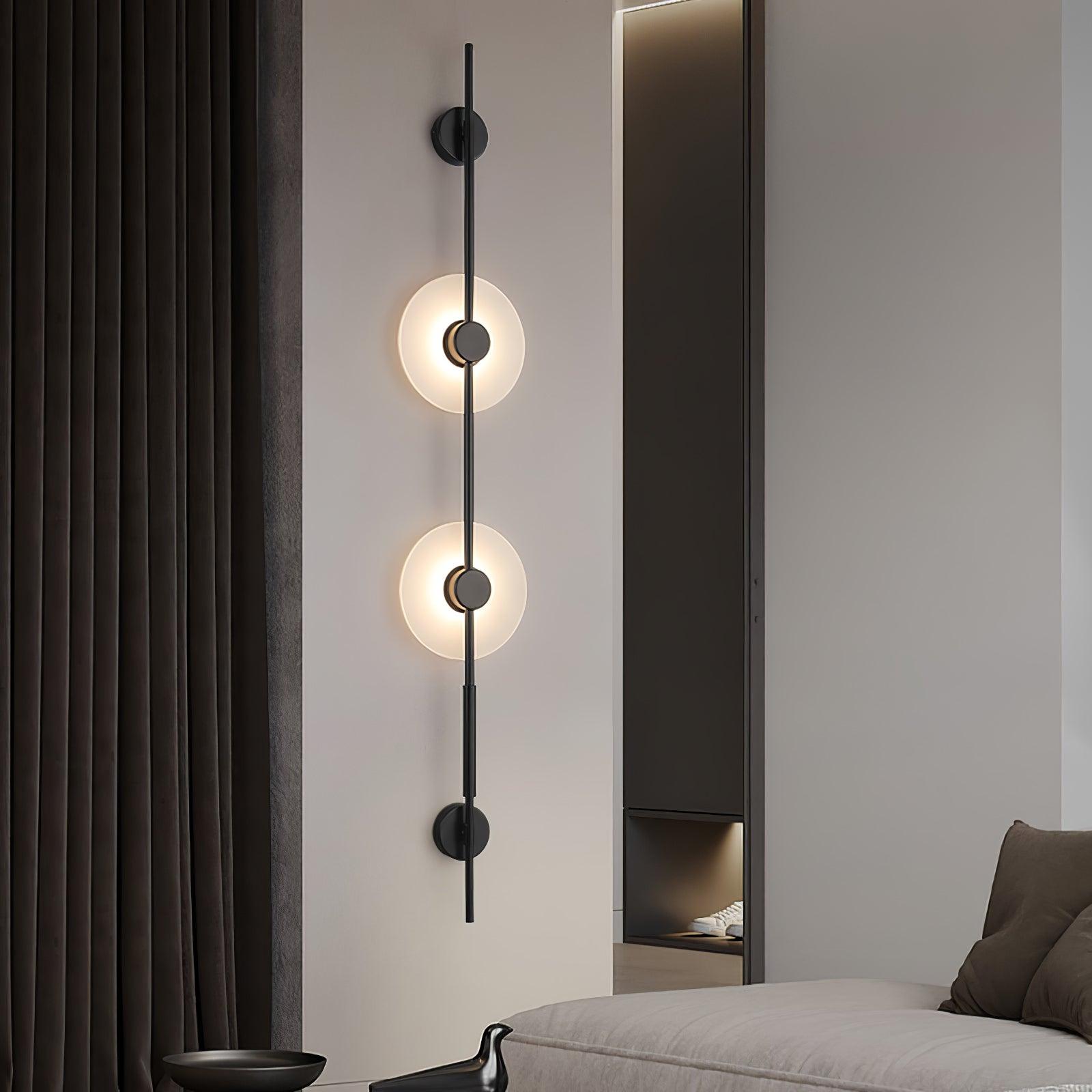 Edria Minimalist Alabaster Wall Light