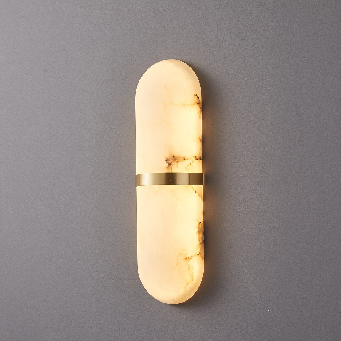 Vitheion Minimaliste Albâtre Luminaire Mural