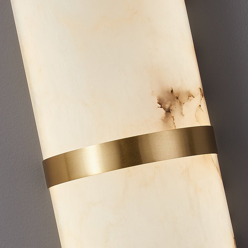 Vitheion Minimaliste Albâtre Luminaire Mural