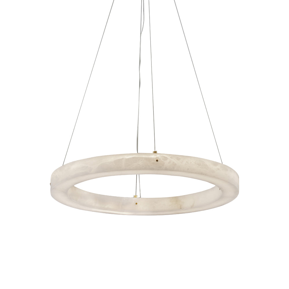 Plotuvyn Lustre Anneau Albâtre Luxe Salon