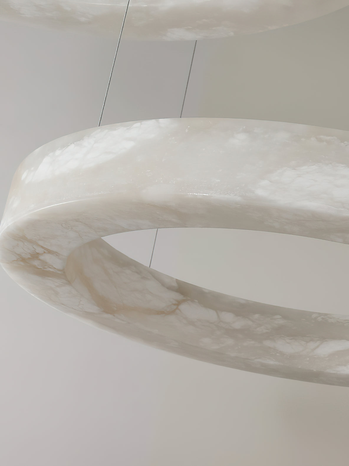 Plotuvyn Lustre Anneau Albâtre Luxe Salon