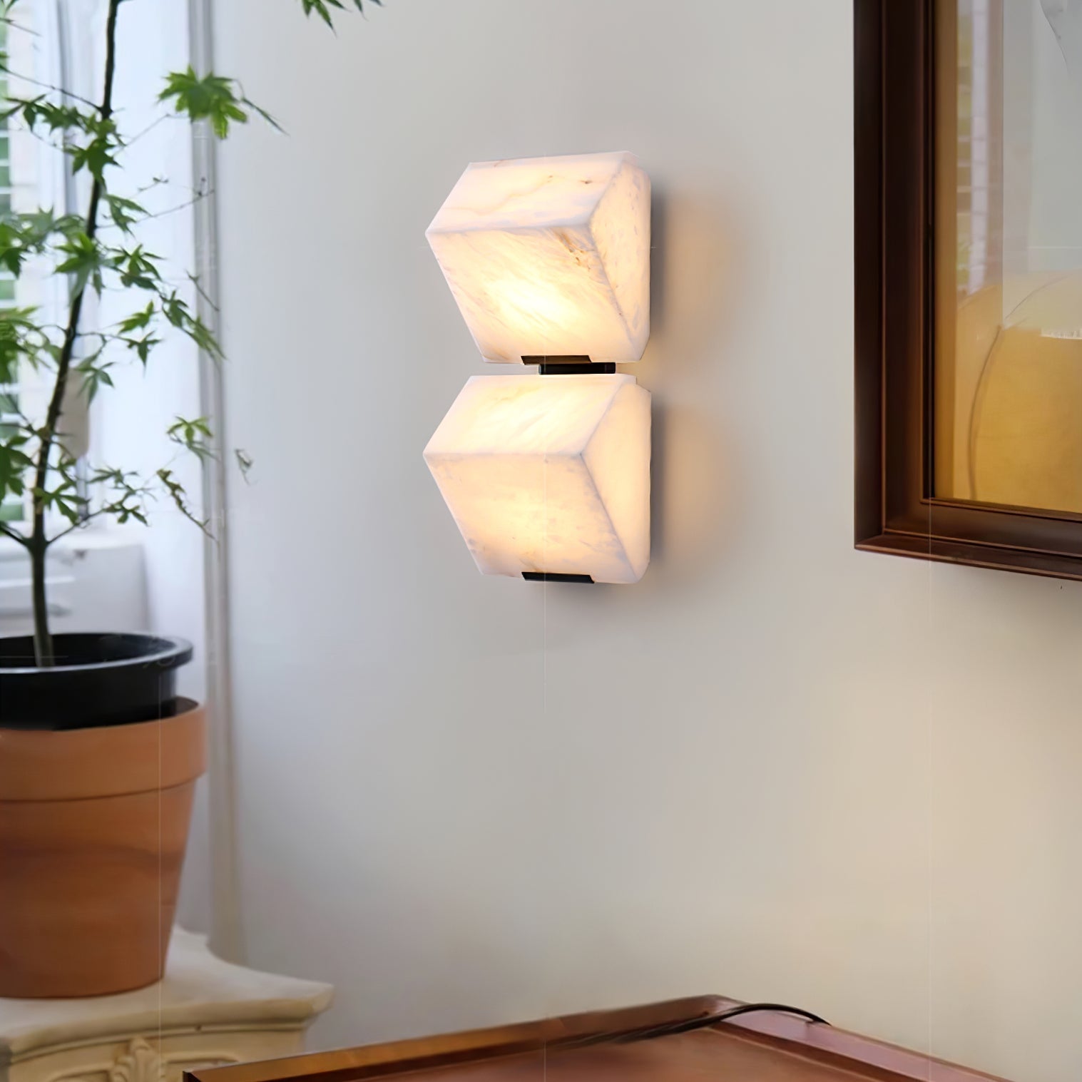 Dione Alabaster Wall Lamp