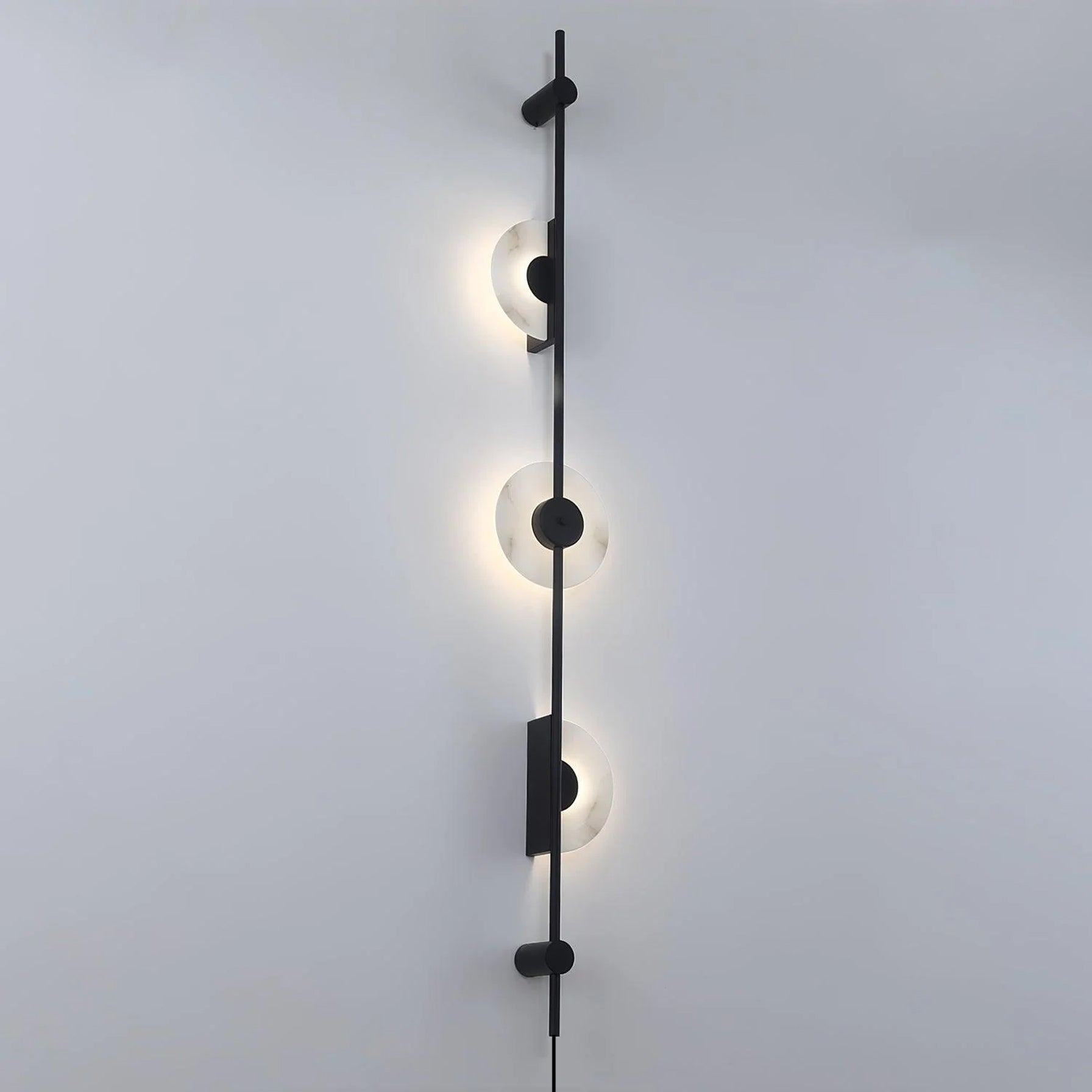 Edria Minimalist Alabaster Wall Light