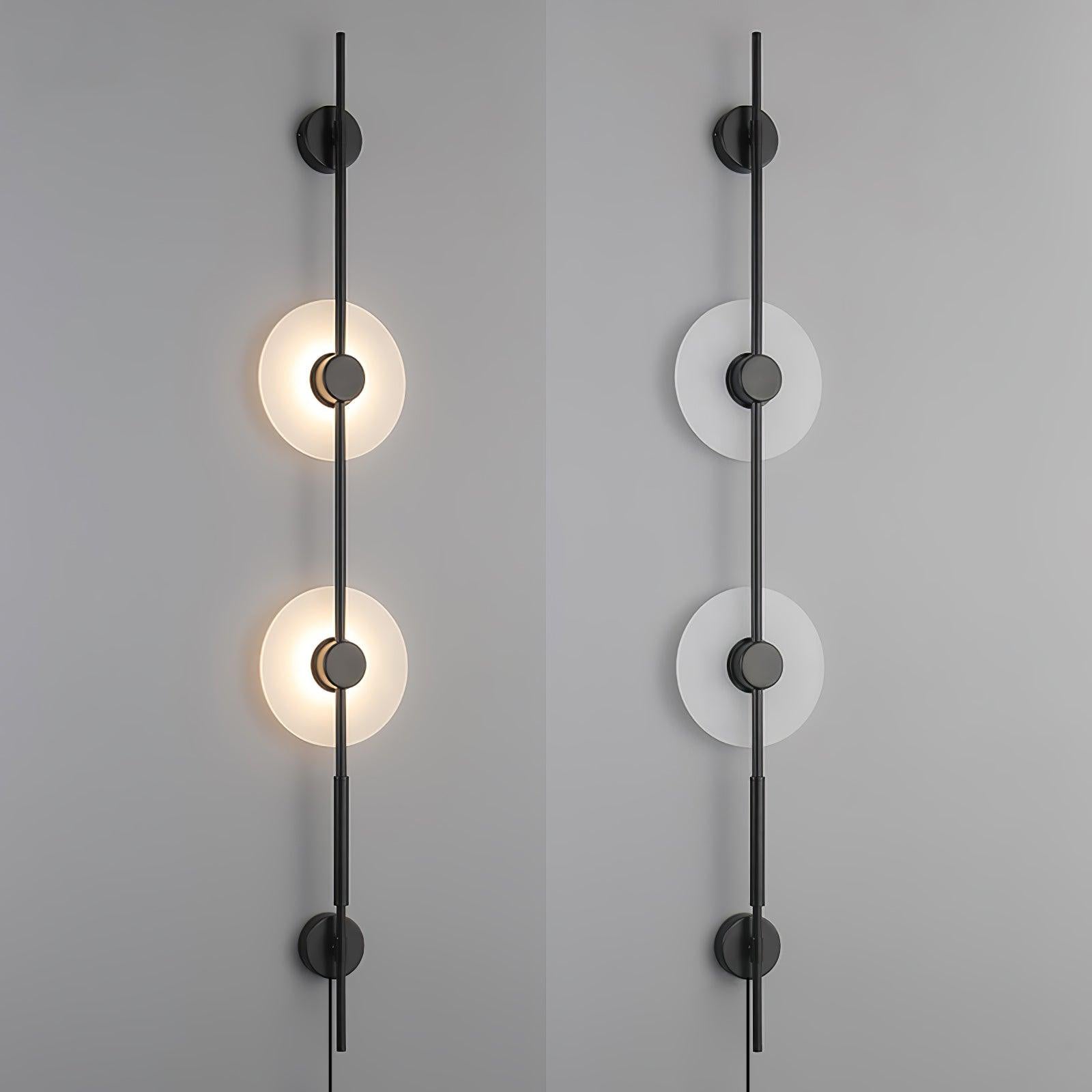 Edria Minimalist Alabaster Wall Light