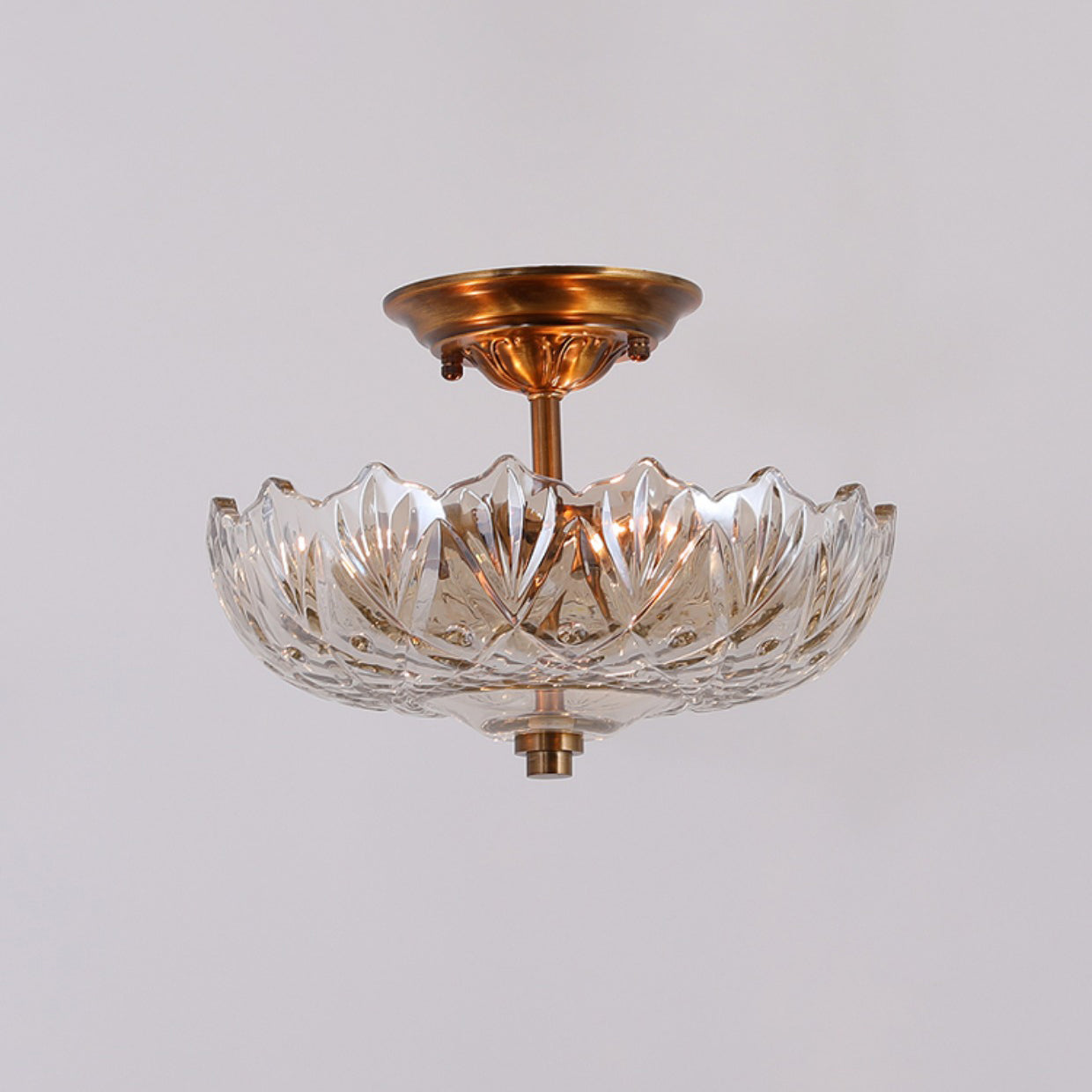 Qvistuvyi Plafonnier en Verre Luxe Postmoderne Salon