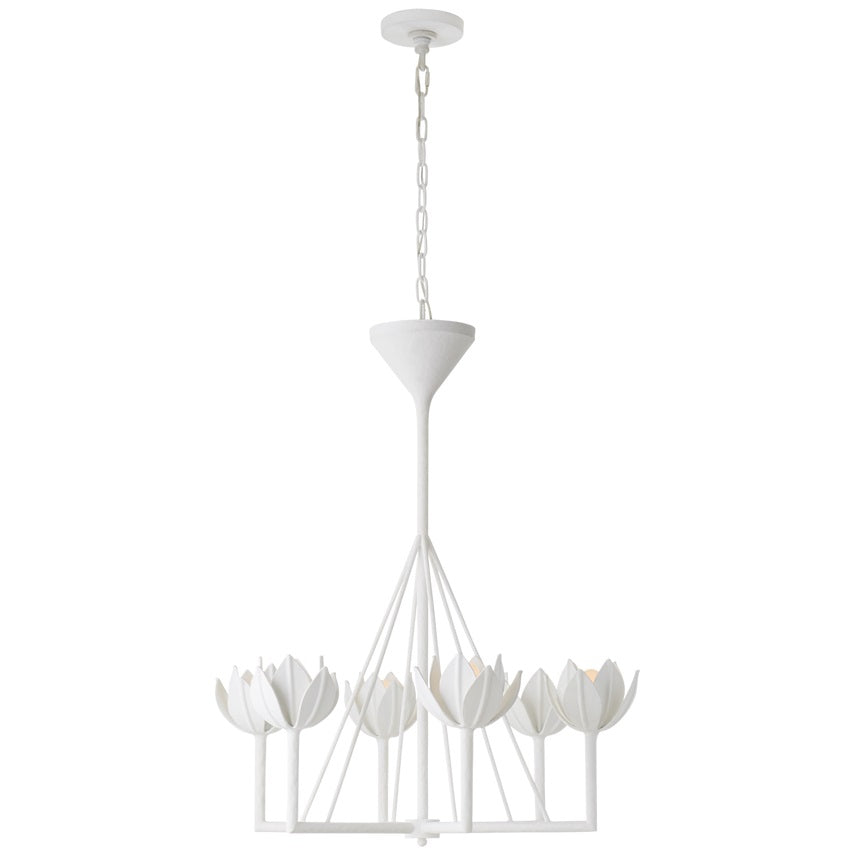 Alberto Lustre Laiton Floral Moderne Salon