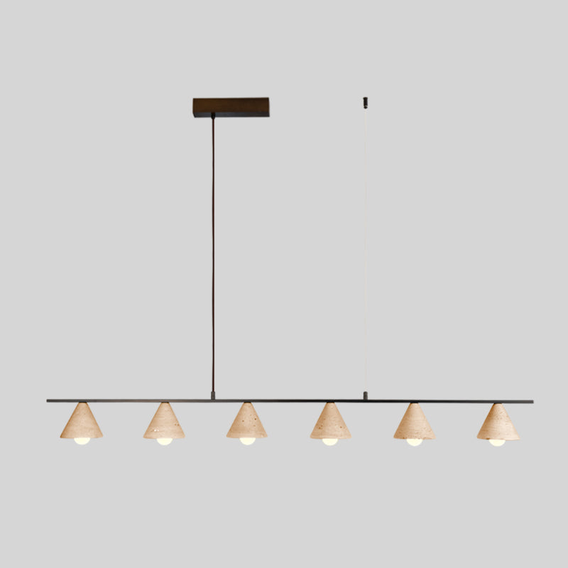 Ulfuvyi Suspension Travertin Moderne Salon