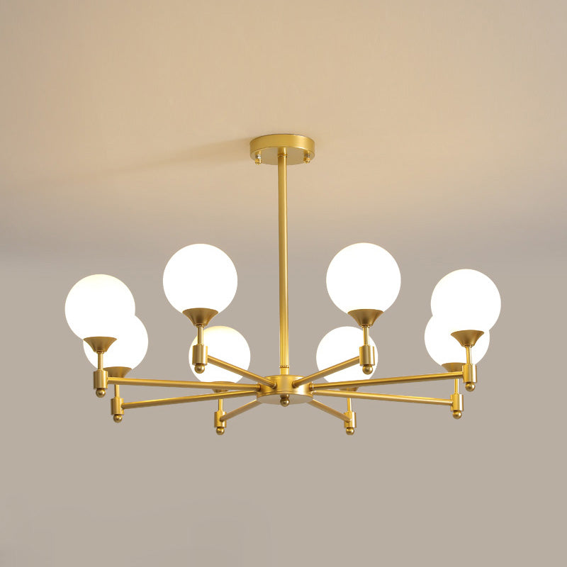 Vatnuvyi Lustre en Verre Globe