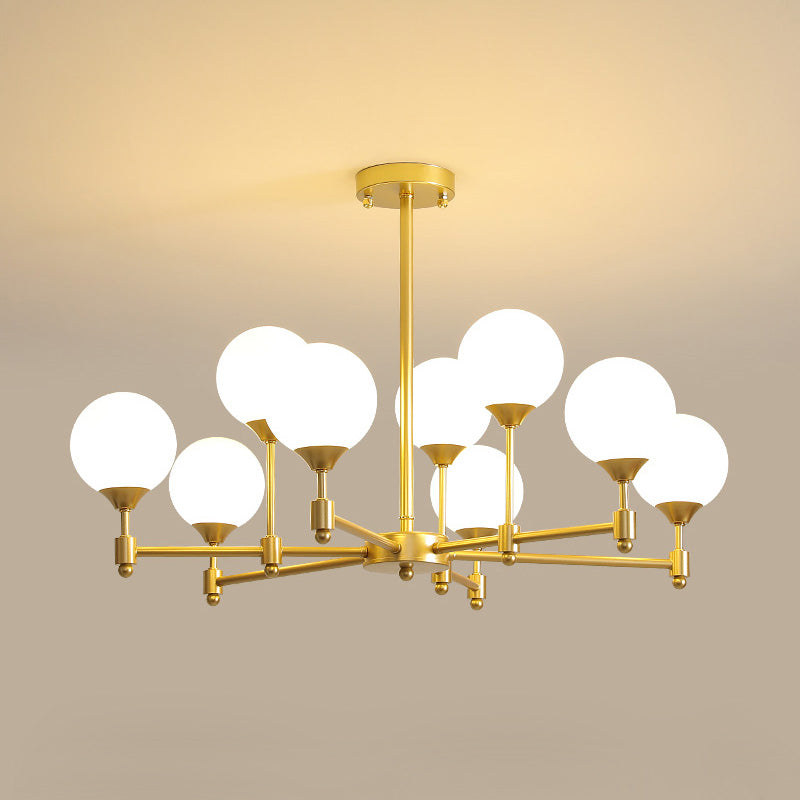 Vatnuvyi Lustre en Verre Globe