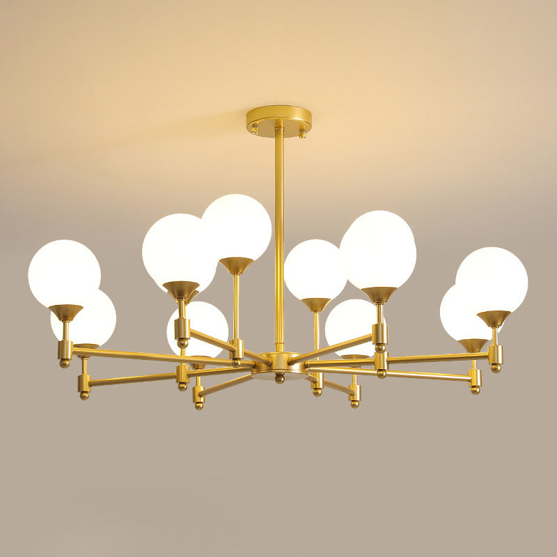 Vatnuvyi Lustre en Verre Globe
