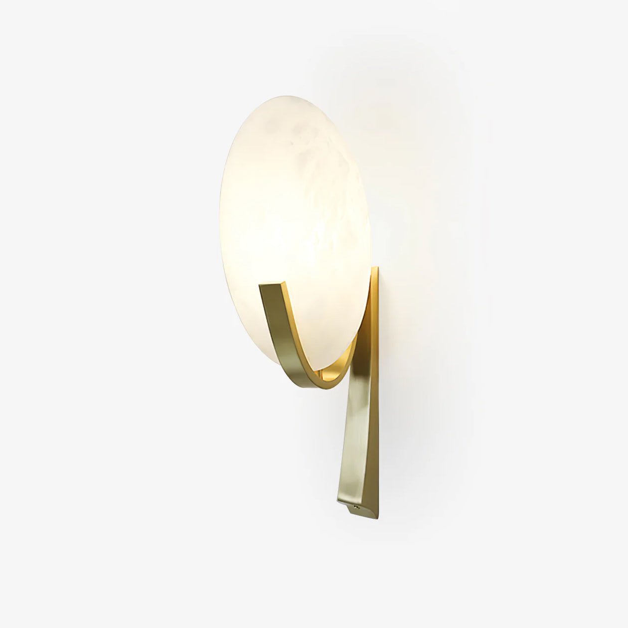 Althea Minimalist Alabaster Wall Lamp