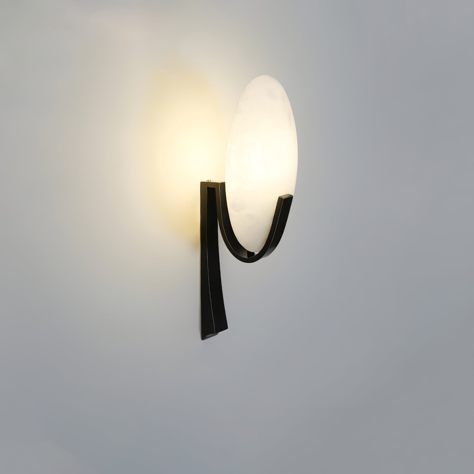 Althea Minimalist Alabaster Wall Lamp