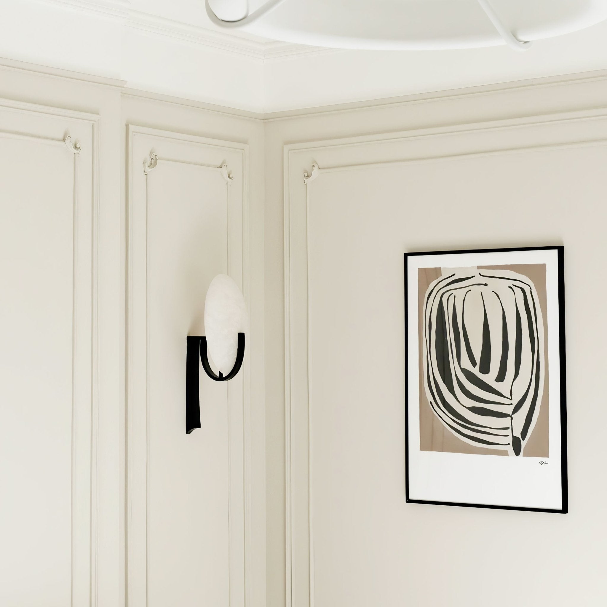 Selene Applique Murale Moderne en Albâtre