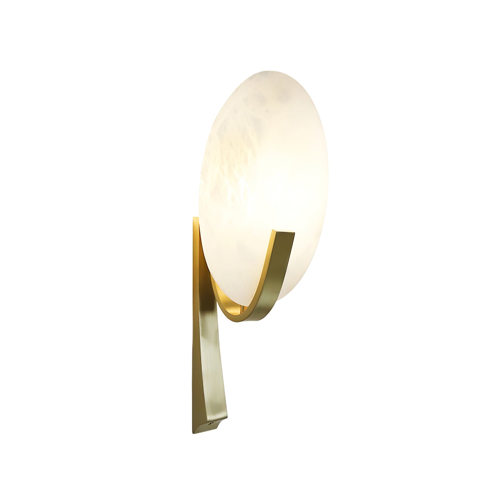 Althea Minimalist Alabaster Wall Lamp