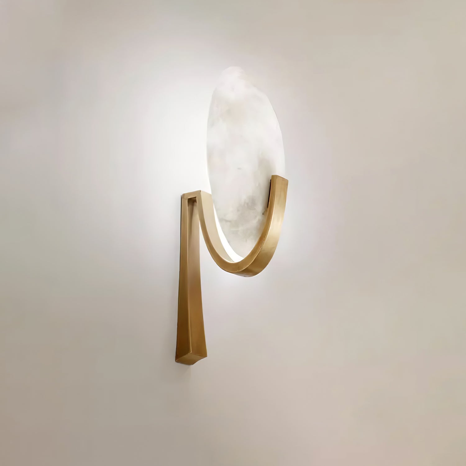 Selene Applique Murale Moderne en Albâtre