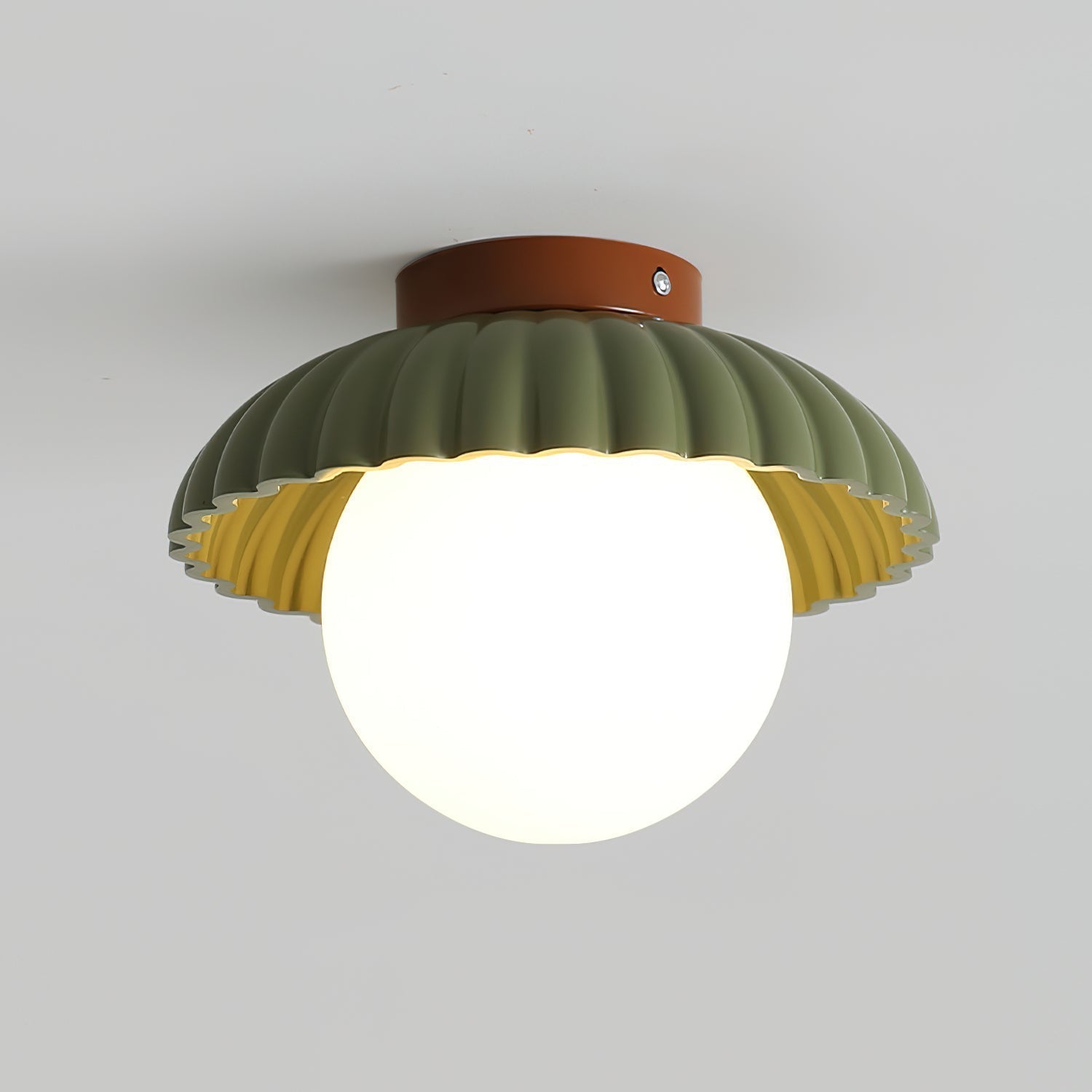 Scallop Plafonnier encastré Glow